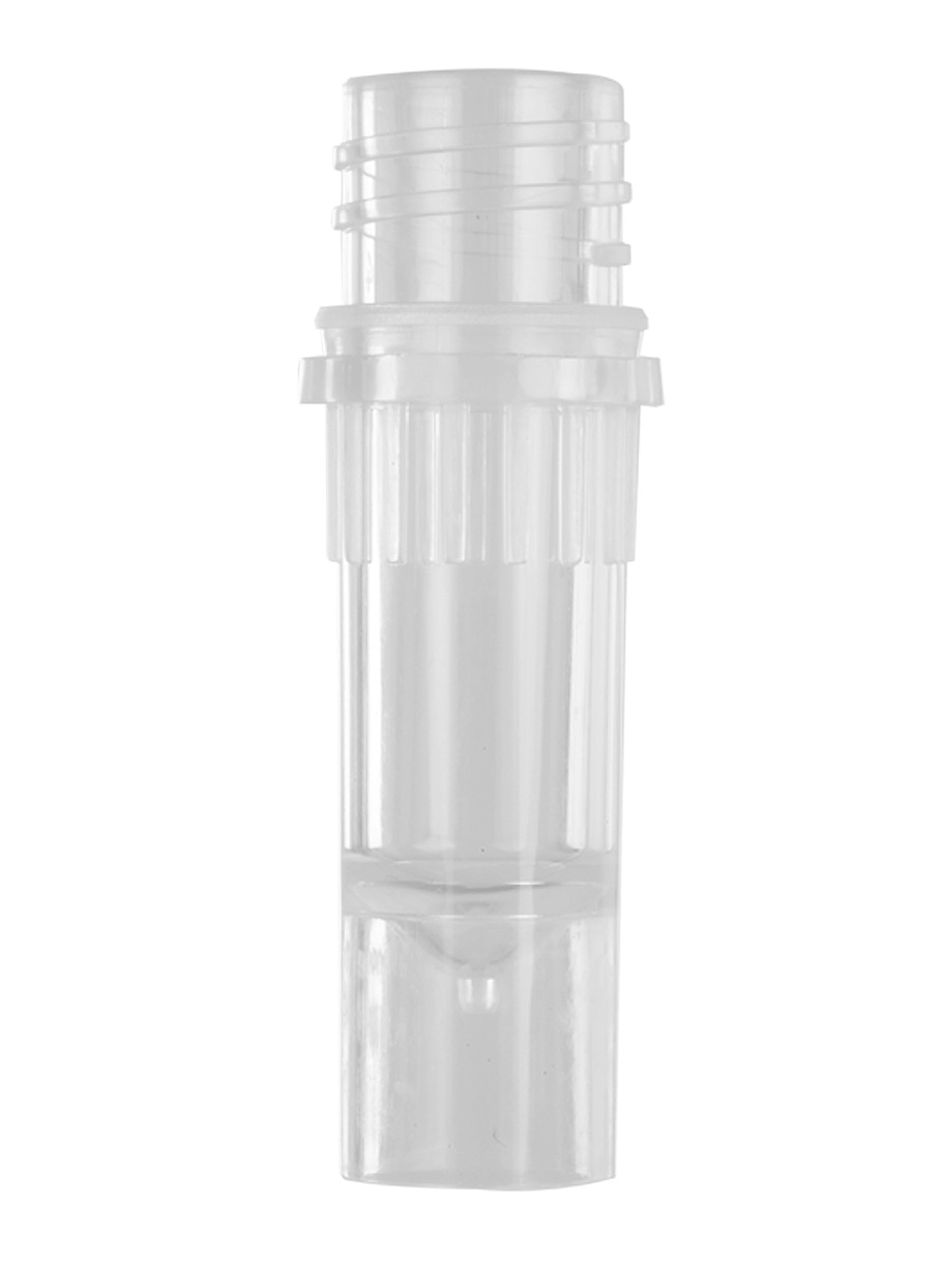 Axygen® 0.5 mL Self Standing Screw Cap Tubes Only, Polypropylene, Clear, Nonsterile, 500 Tubes/Pack, 8 Packs/Case - Corning Life Sciences - Lab Automation