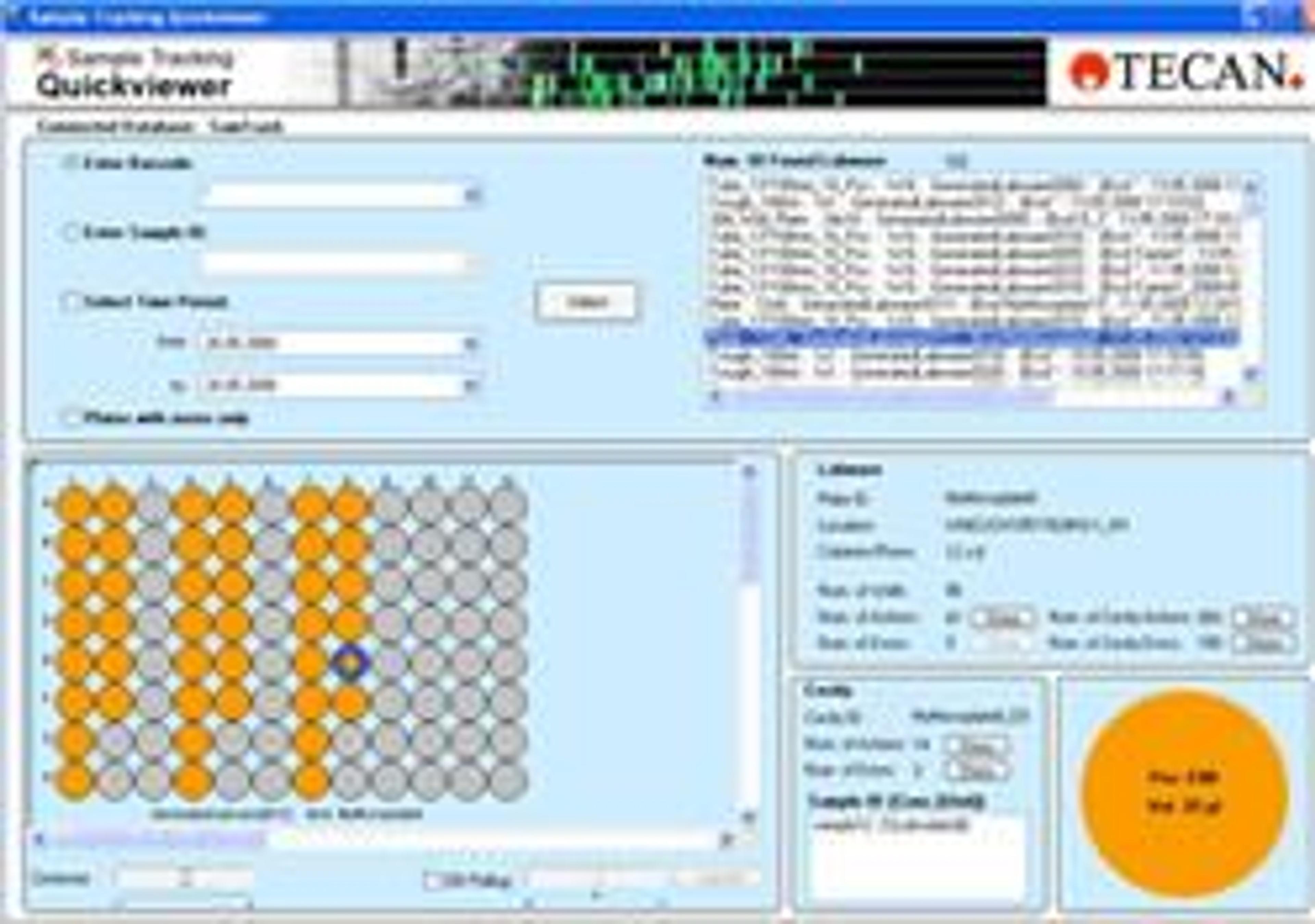 Freedom EVOware® Sample Tracking - Tecan - Lab Automation
