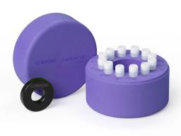 Corning® CoolCell® LX, Cell Freezing Container, for 12 x 1 mL or 2 mL Cryogenic Vials, Purple - Corning Life Sciences - General Lab