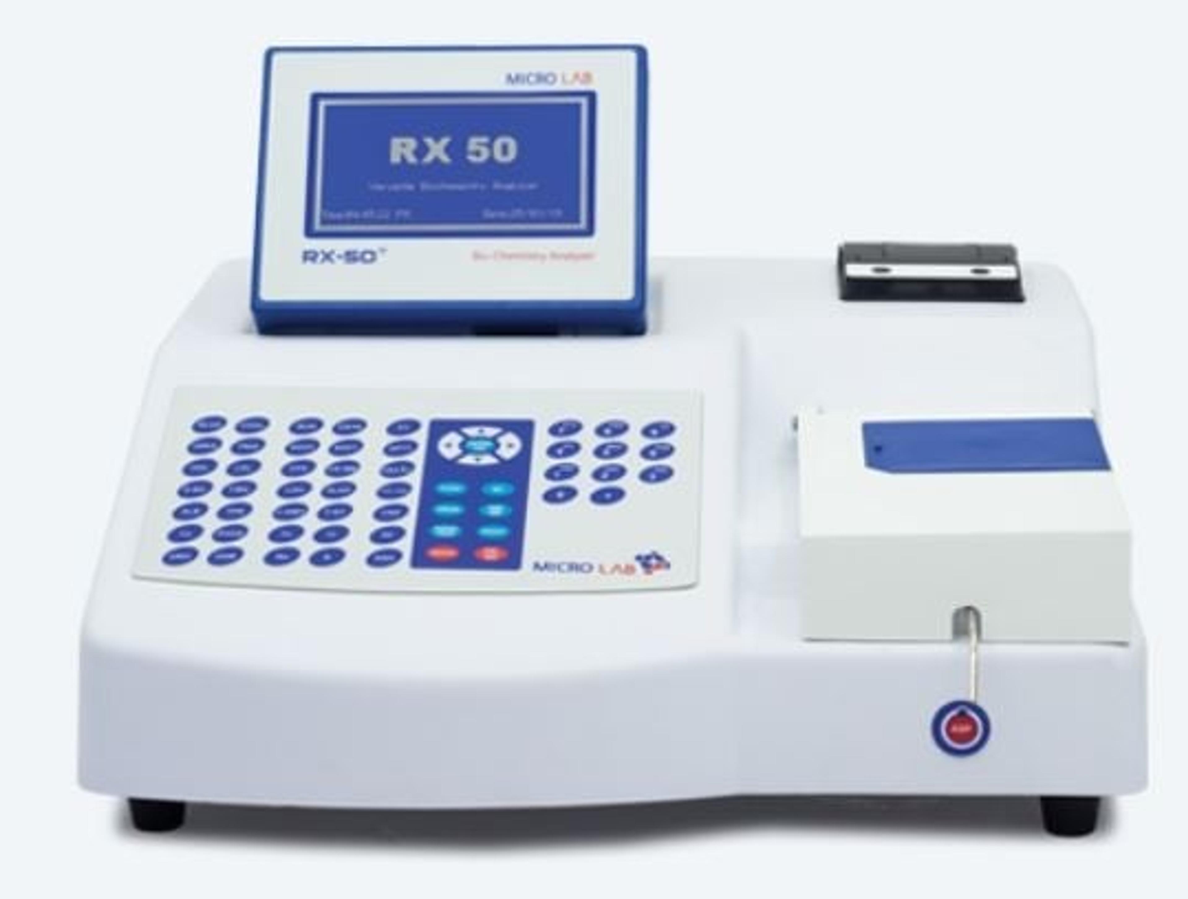 RX 50 Bio Chemistry Analyzer - Micro Lab Instruments - Clinical Diagnostics