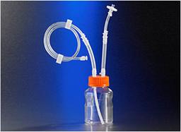 Corning® 250 mL Easy Grip Polystyrene Storage Bottles with Dip Tube, with 0.2 µm MLL/FLL Filter, MLL - Corning Life Sciences - General Lab