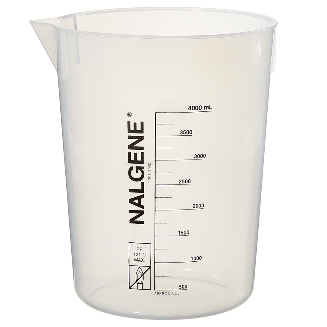 Nalgene™ Polypropylene Griffin Low-Form Plastic Beakers - Thermo Fisher Scientific - General Lab