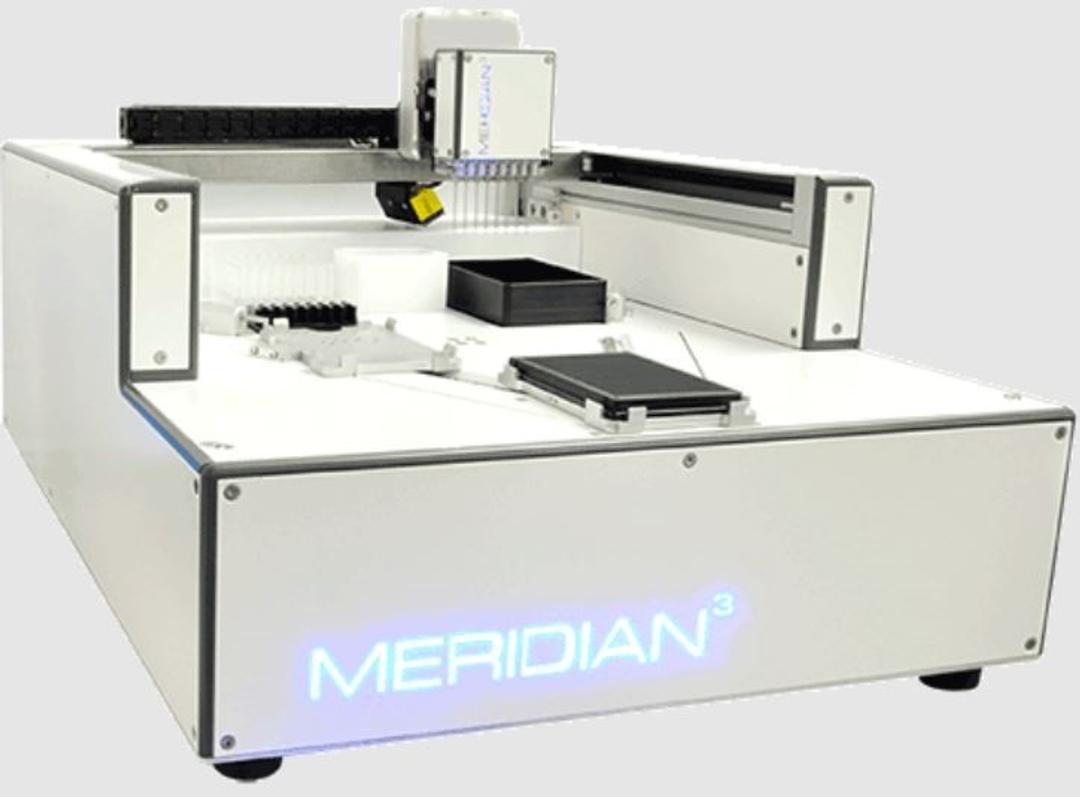 Meridian3 liquid dispensing system - LGC Biosearch Technologies - Lab Automation