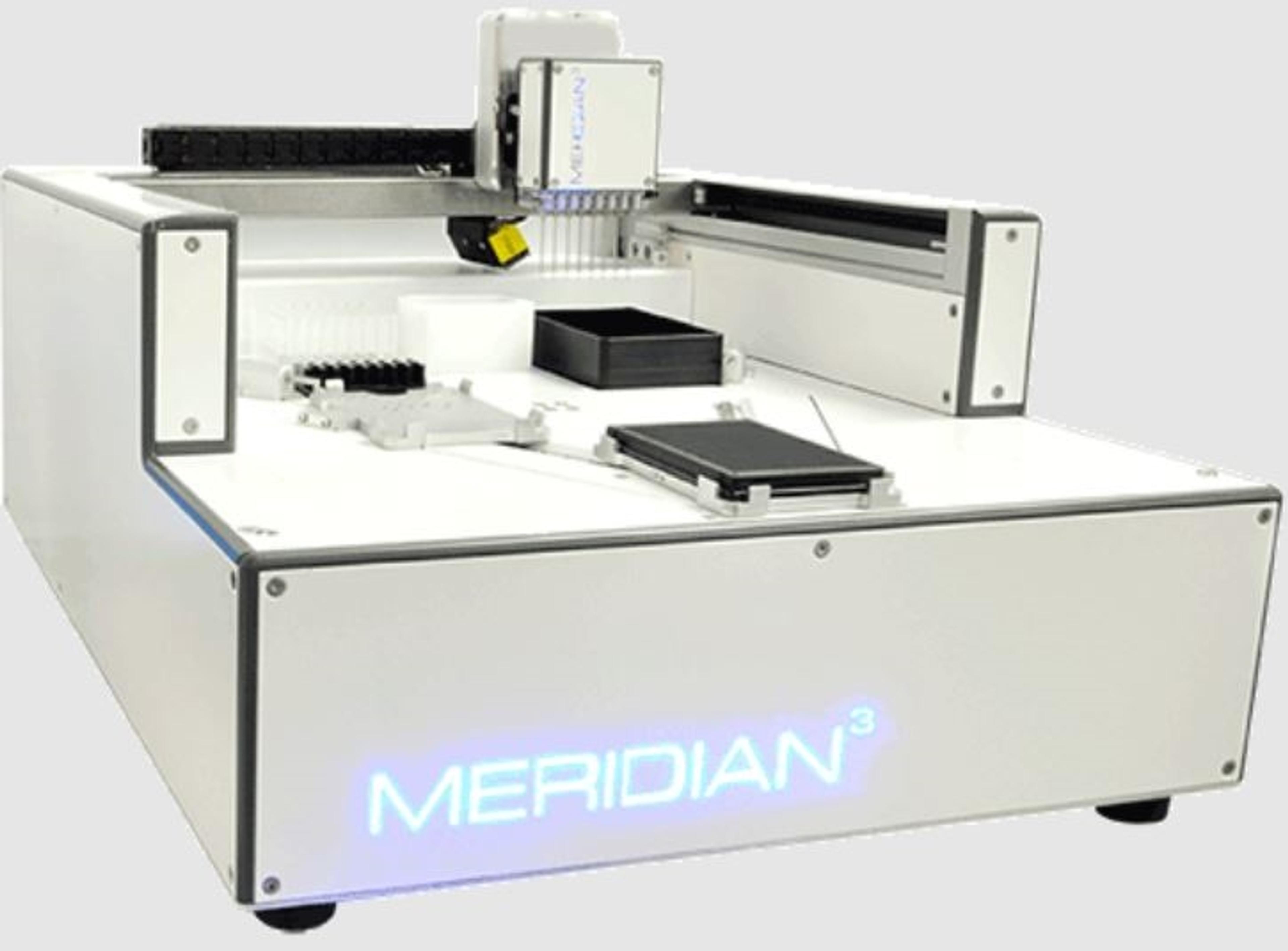 Meridian3 liquid dispensing system - LGC Biosearch Technologies - Lab Automation