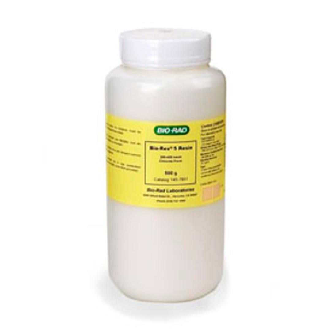 Bio-Rex™ 5 Anion Exchange Resin, analytical grade, 200–400 mesh, chloride form, 500 g - Bio-Rad - Separations