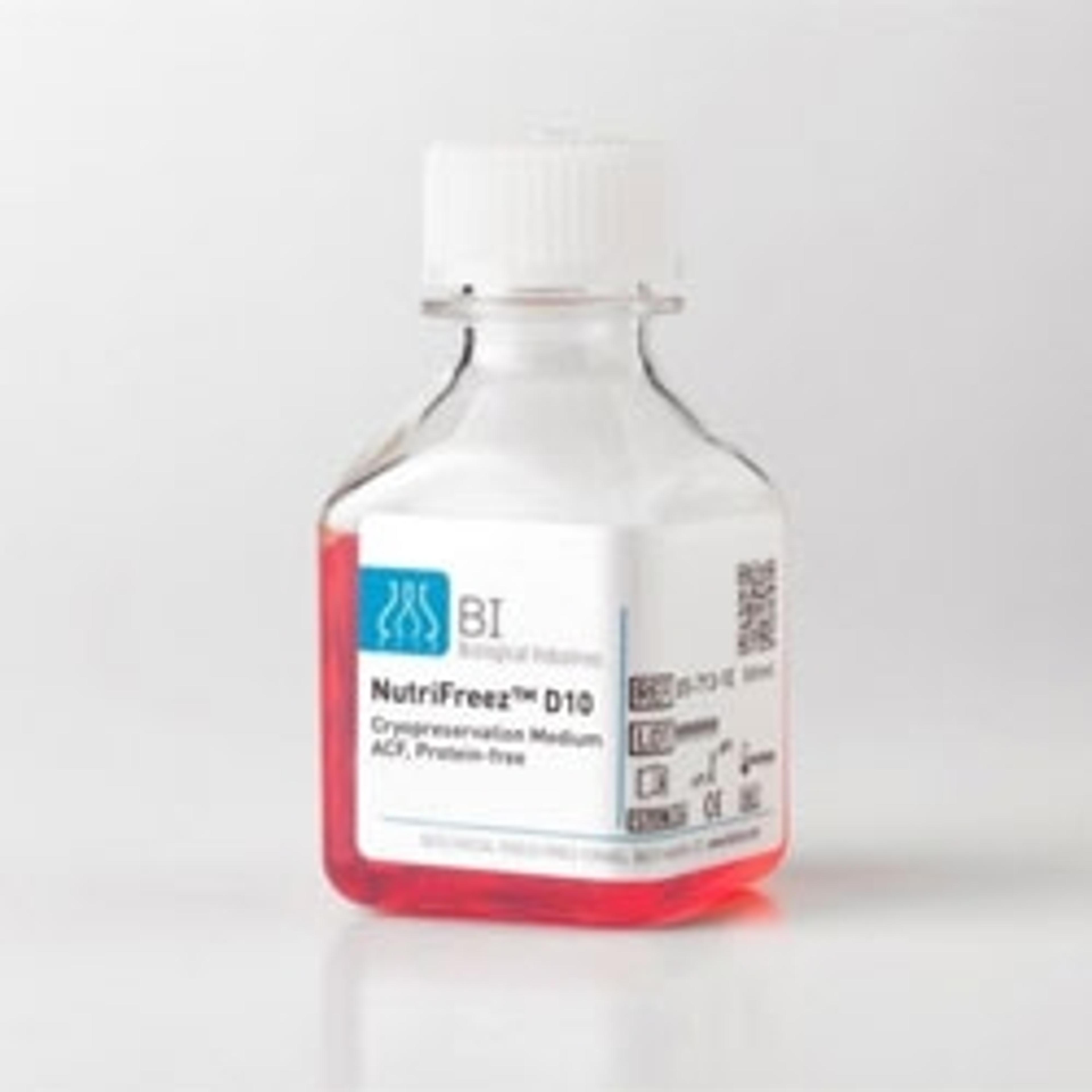 NutriFreez™ D10 Cryopreservation Medium - Biological Industries - Life Sciences