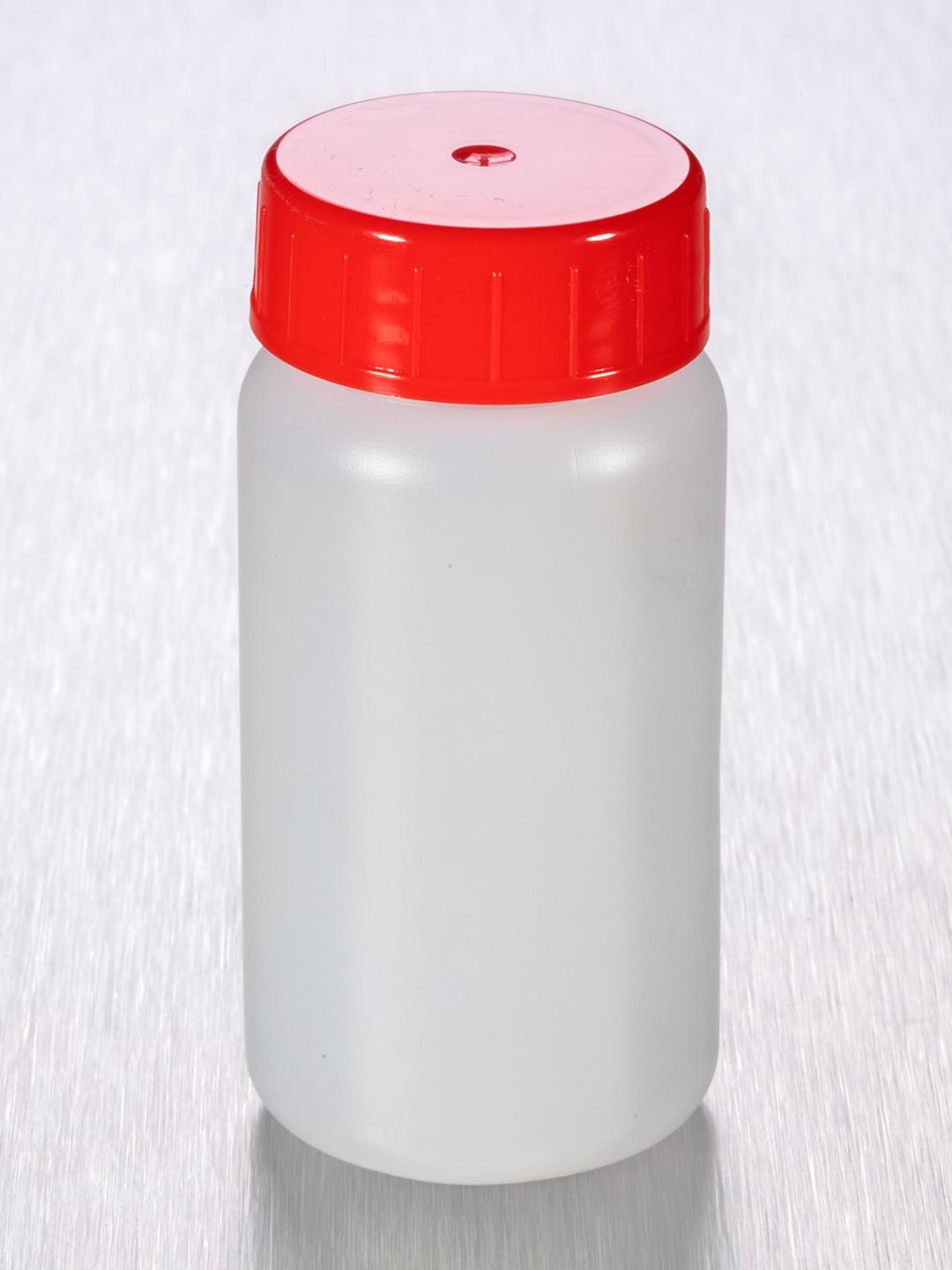 Corning® Gosselin™ Round HDPE Bottle, 50 mL, 27 mm Red Cap, Assembled, 600/Case - Corning Life Sciences