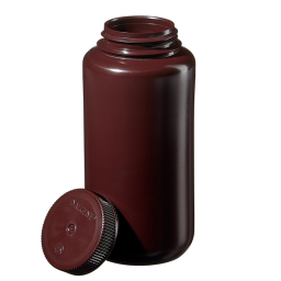 Nalgene™ Wide-Mouth Lab Quality Amber HDPE Bottles - Thermo Fisher Scientific - General Lab