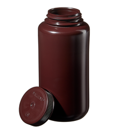 Nalgene™ Wide-Mouth Lab Quality Amber HDPE Bottles - Thermo Fisher Scientific - General Lab