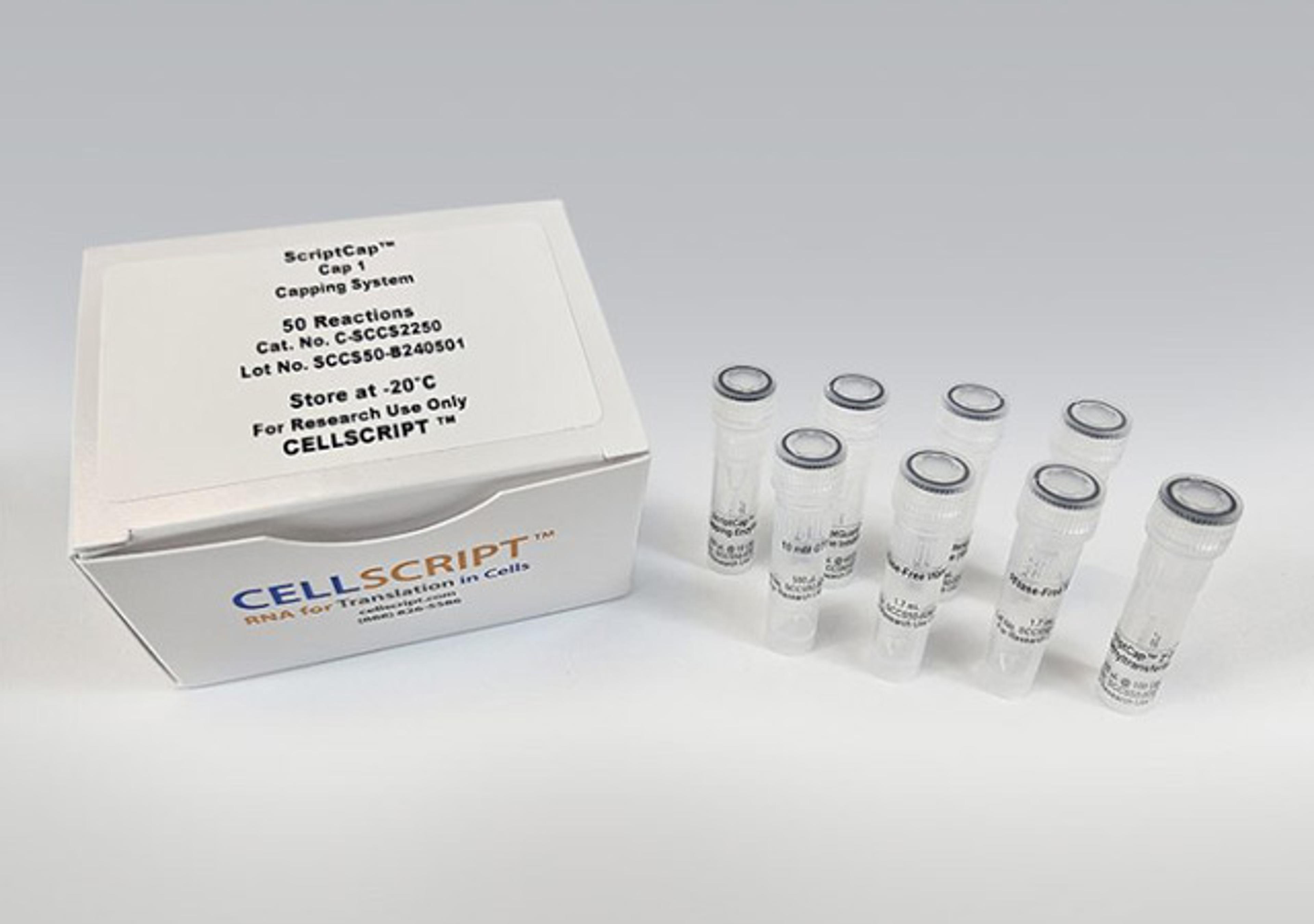 ScriptCap™ Cap 1 Capping System - CELLSCRIPT™ - Life Sciences