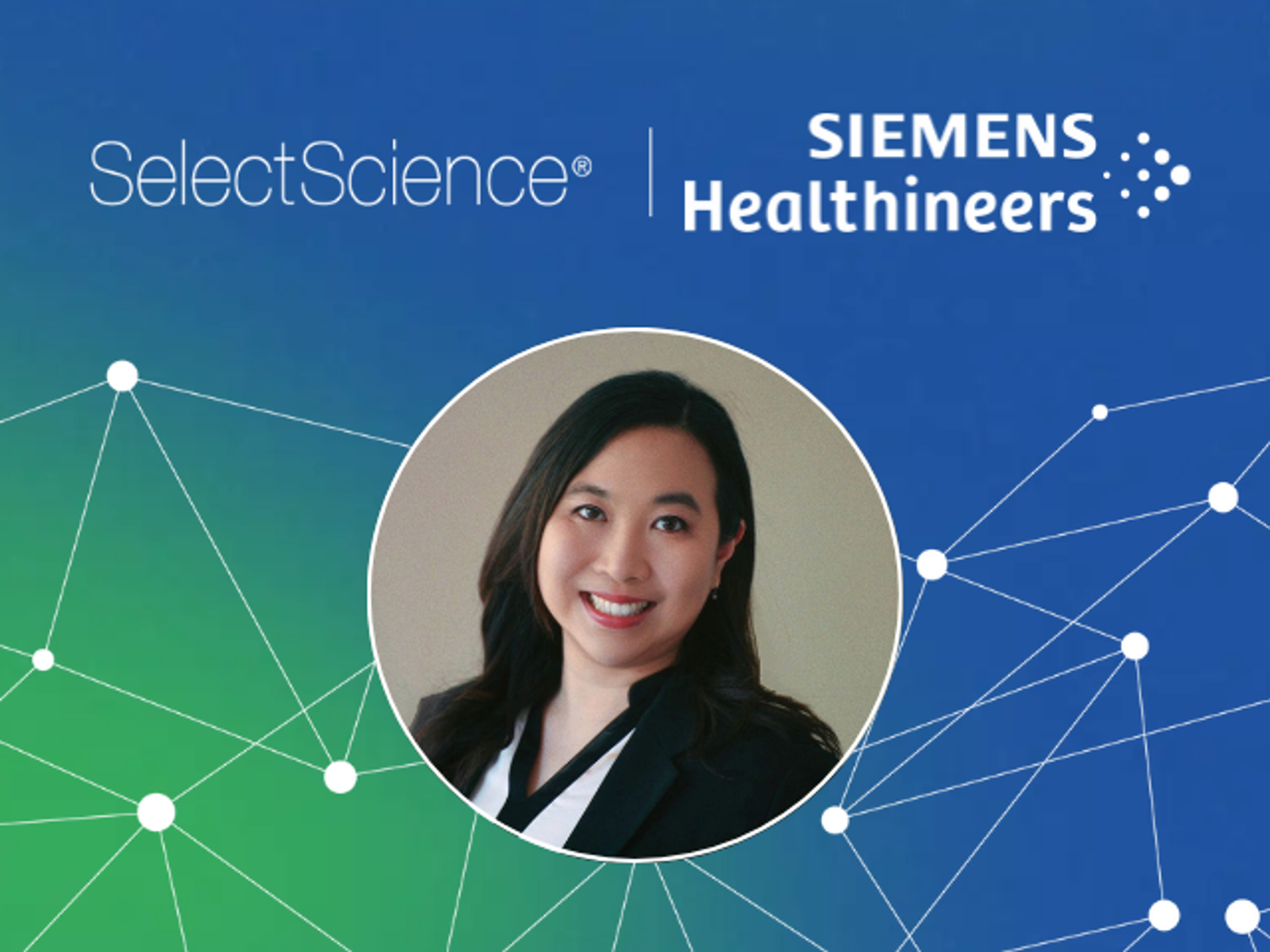 Image of headshot photo of Dr. Audi Setiadi, MD, FRCPC, SelectScience logo and Siemens Healthineers logo