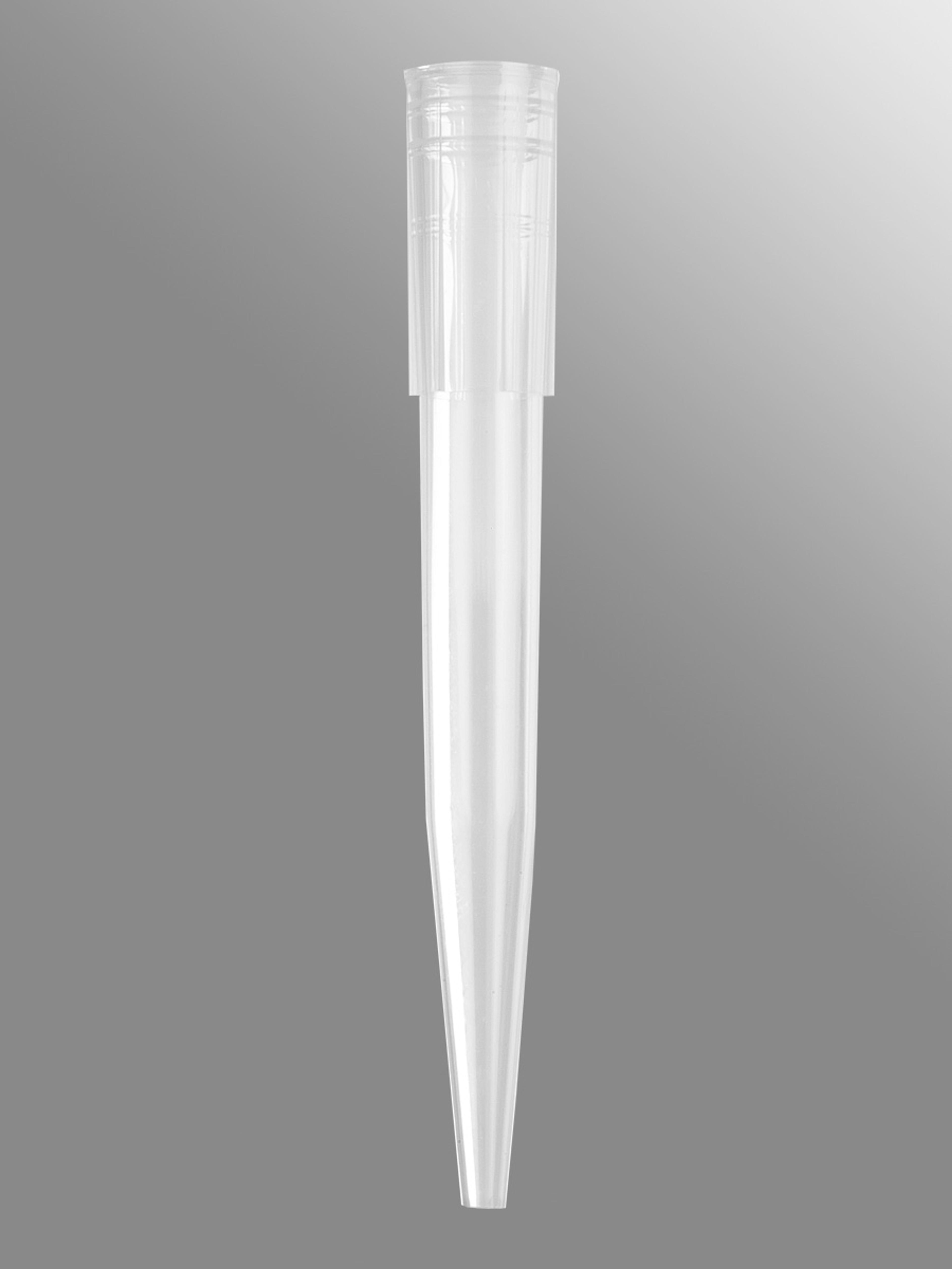 Axygen® 1000 µL Pipet Tips, Wide-Bore, Clear, Nonsterile, Rack Pack, 100 Tips/Rack, 10 Racks/Pack, 5 Packs/Case - Corning Life Sciences
