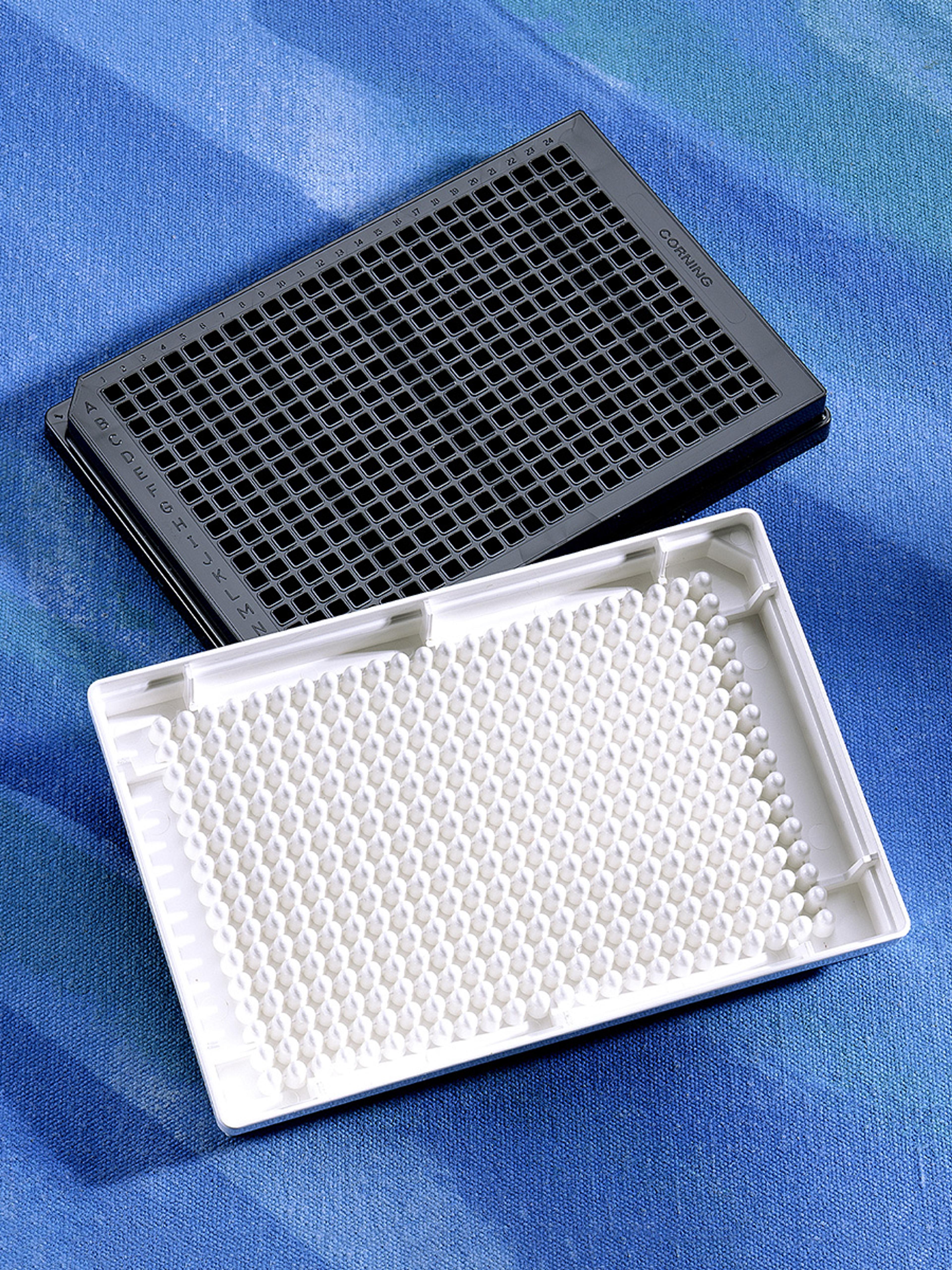 Corning® 384-well Low Volume Black Round Bottom Polystyrene High Bind Microplate, 10 per Bag, without Lid, Nonsterile - Corning Life Sciences - Life Sciences