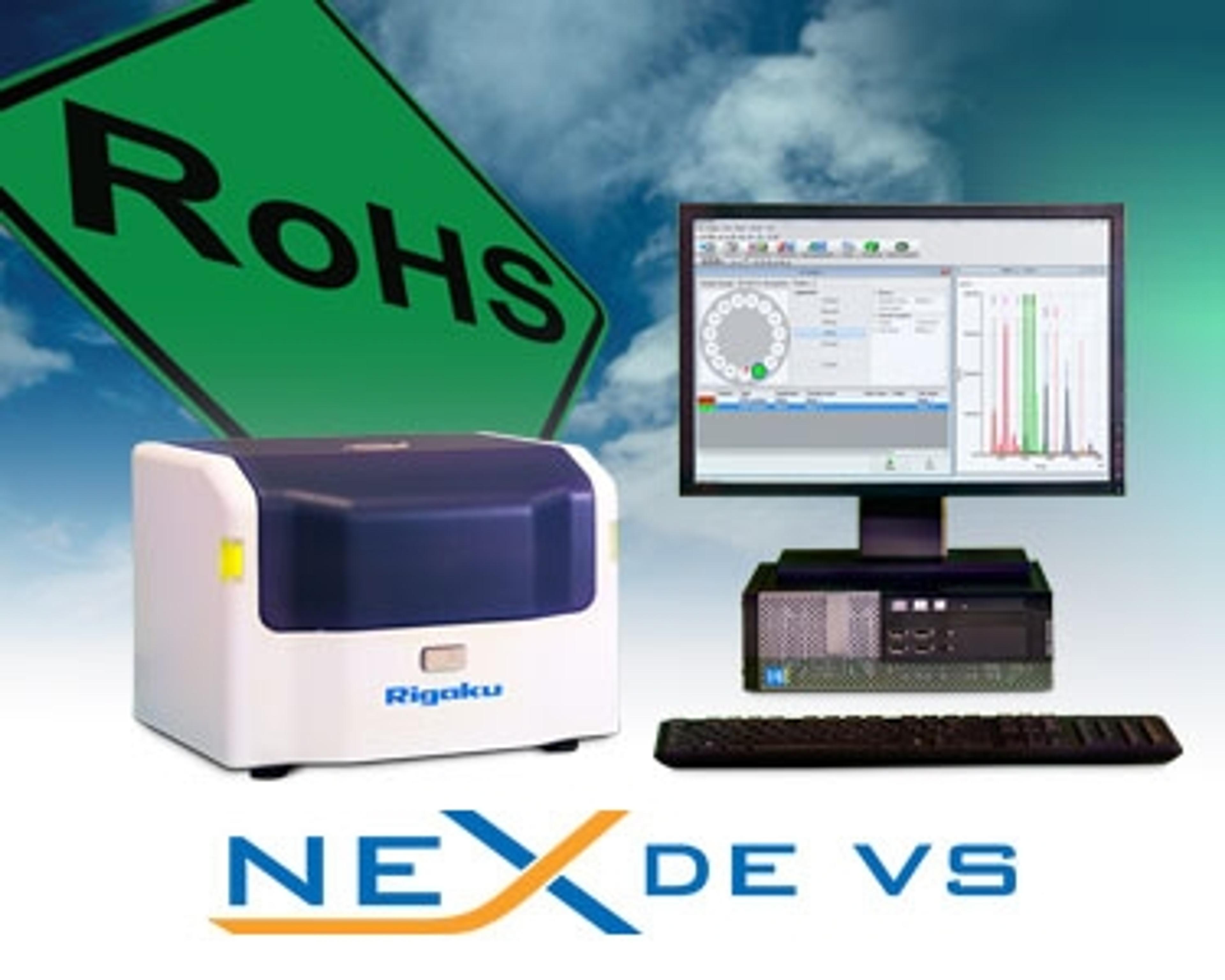 NEX DE VS - Rigaku Corporation - Spectroscopy