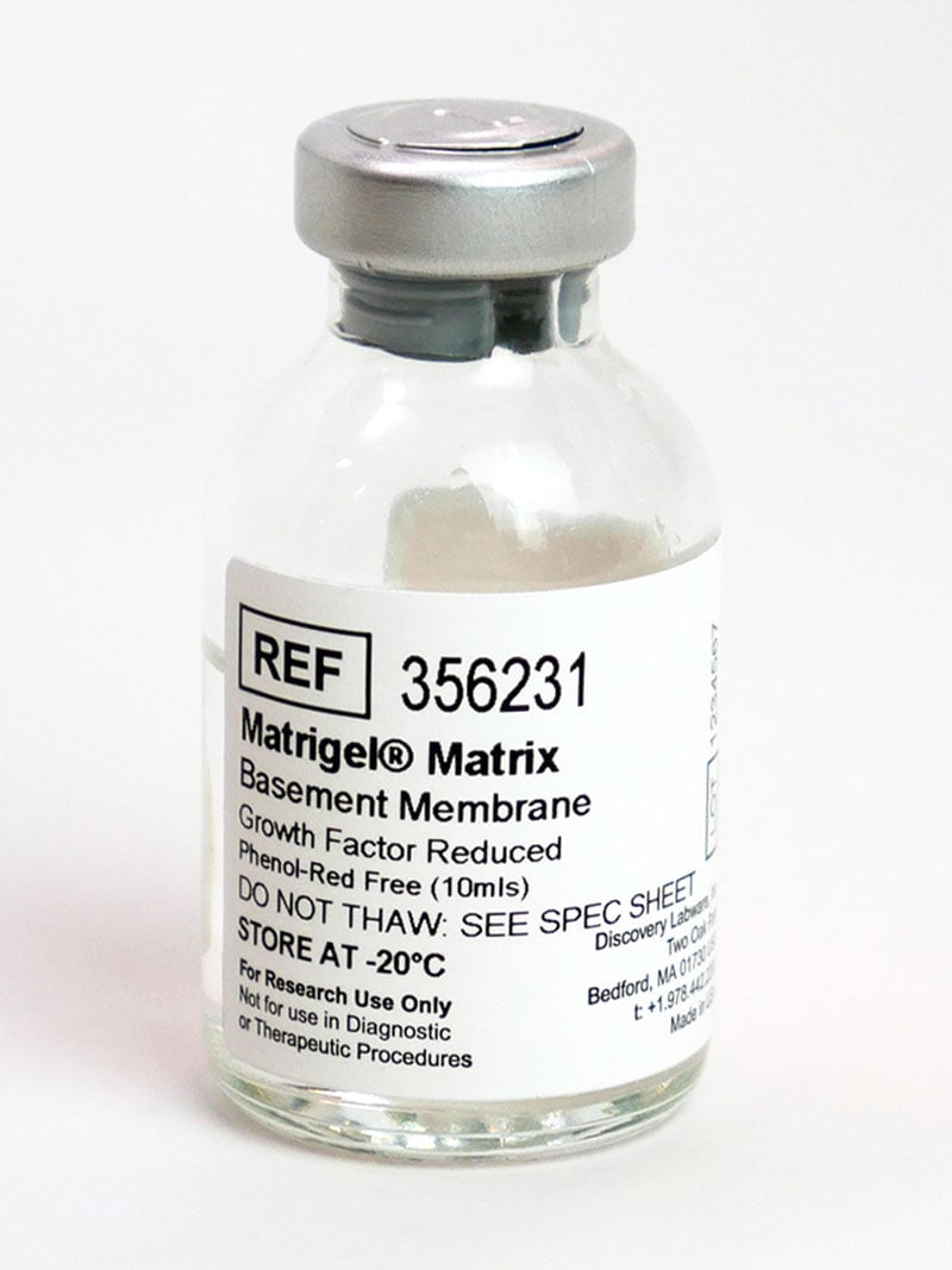 Corning® Matrigel® Growth Factor Reduced (GFR) Basement Membrane Matrix, Phenol Red-free, LDEV-free, 10 mL - Corning Life Sciences