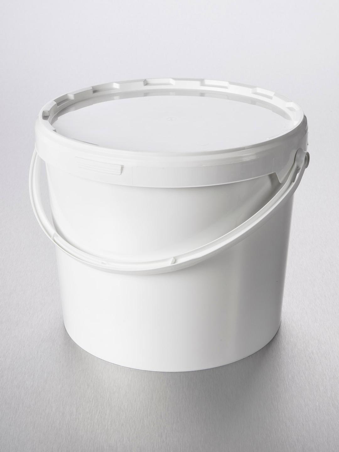 Corning® Gosselin™ Bucket, 16 L, White PP with Snap Cap, Non-assembled, 10/Case - Corning Life Sciences