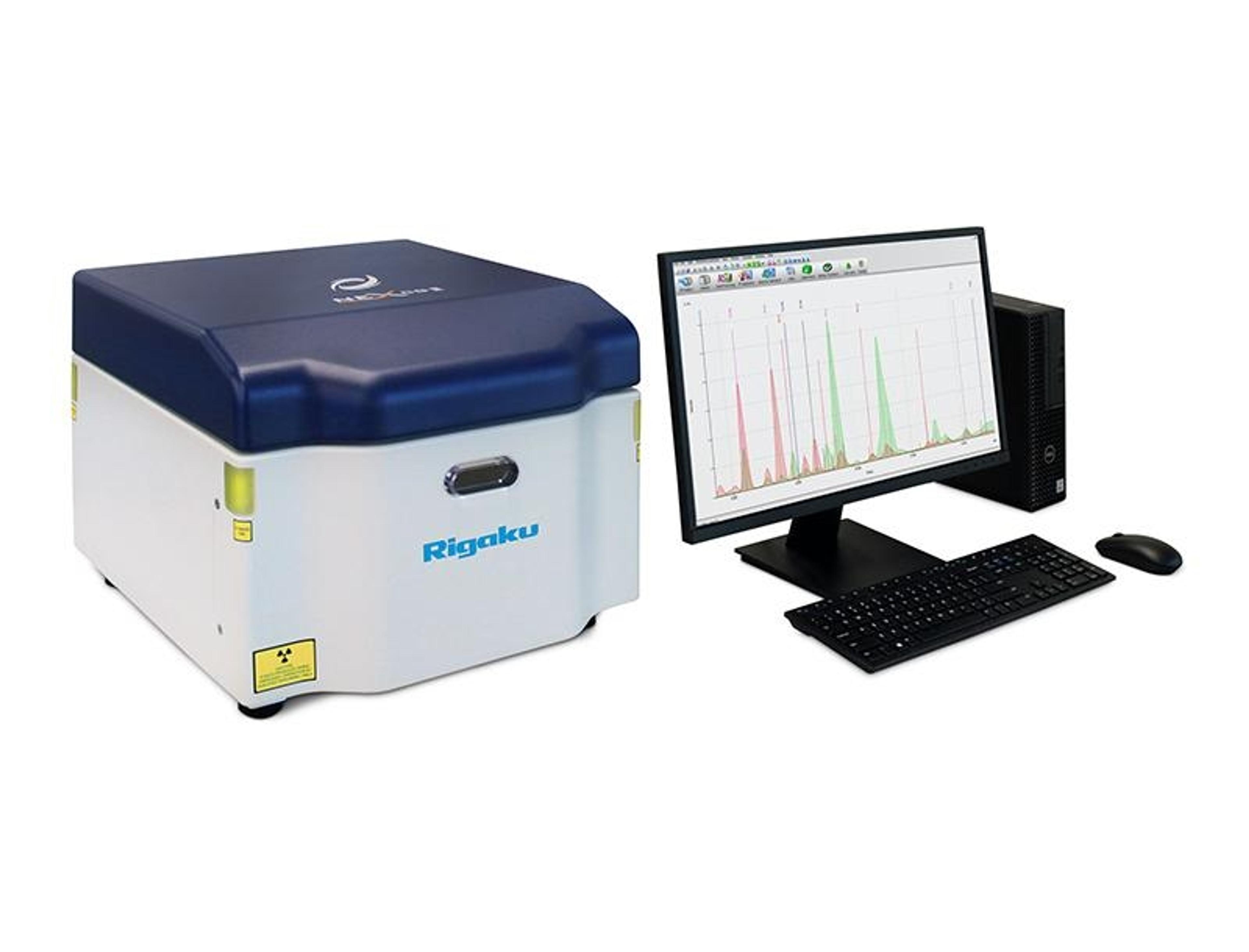 NEX CG II EDXRF – Rapid elemental analysis - Rigaku Corporation - Spectroscopy