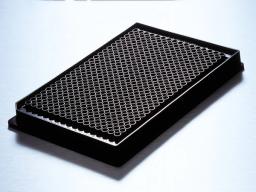 Corning® Low Volume 384-well Black/Clear Flat Bottom Polystyrene TC-treated Microplate, 10 per Bag, with Lid, Sterile - Corning Life Sciences - Life Sciences
