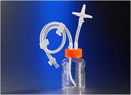 Corning® 250 mL Easy Grip Polystyrene Storage Bottles with Dip Tube, with 0.2 µm PTFE Filter, MPC - Corning Life Sciences - General Lab