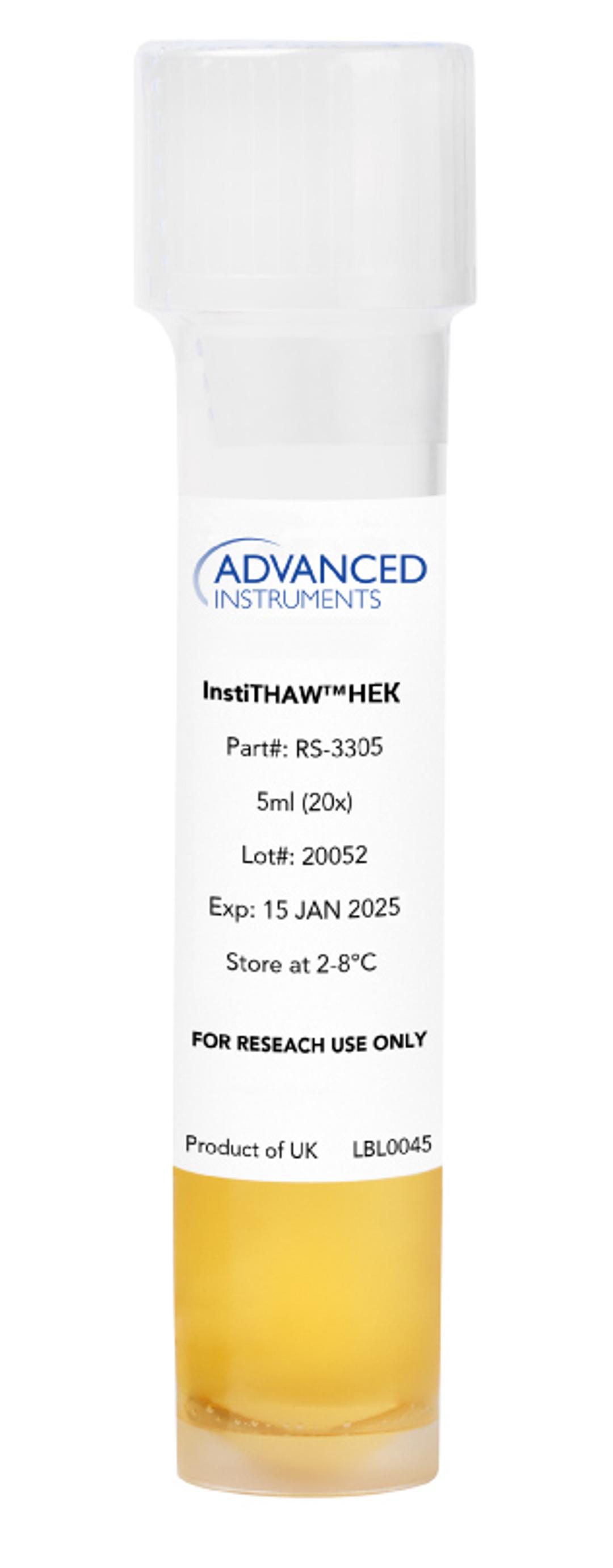 Solentim InstiTHAW™ HEK - Nova Biomedical Osmometers - Life Sciences