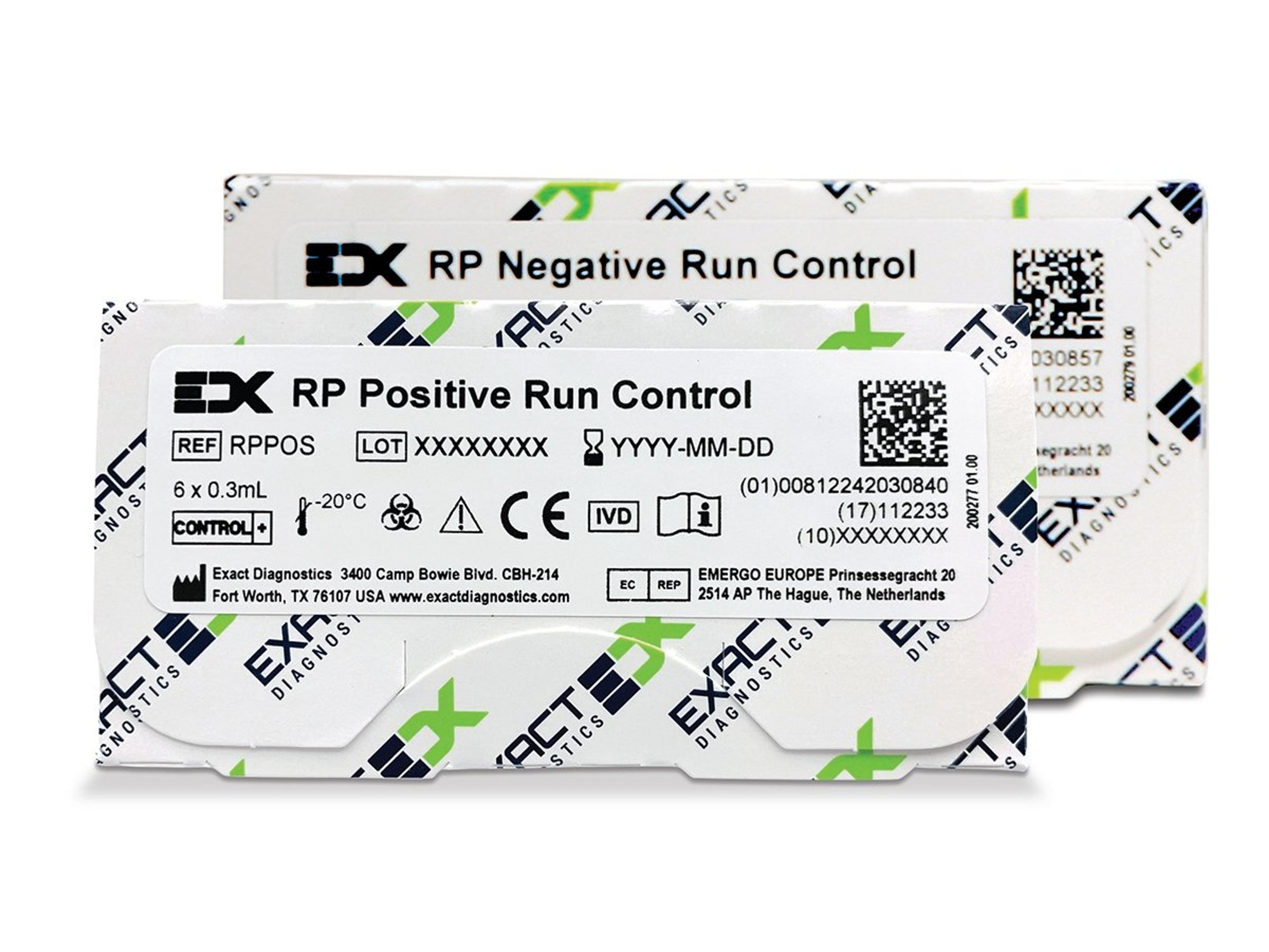 Exact Diagnostics RP Positive - Negative Run Controls - Bio-Rad - Clinical Diagnostics
