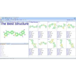 View and rank generated structures