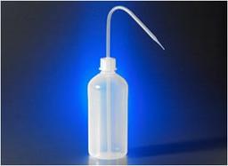 Corning® 250 mL Reusable Plastic Wide Mouth Wash Bottle, Low Density Polyethylene with GL-45 PP Screw Cap - Corning Life Sciences - General Lab
