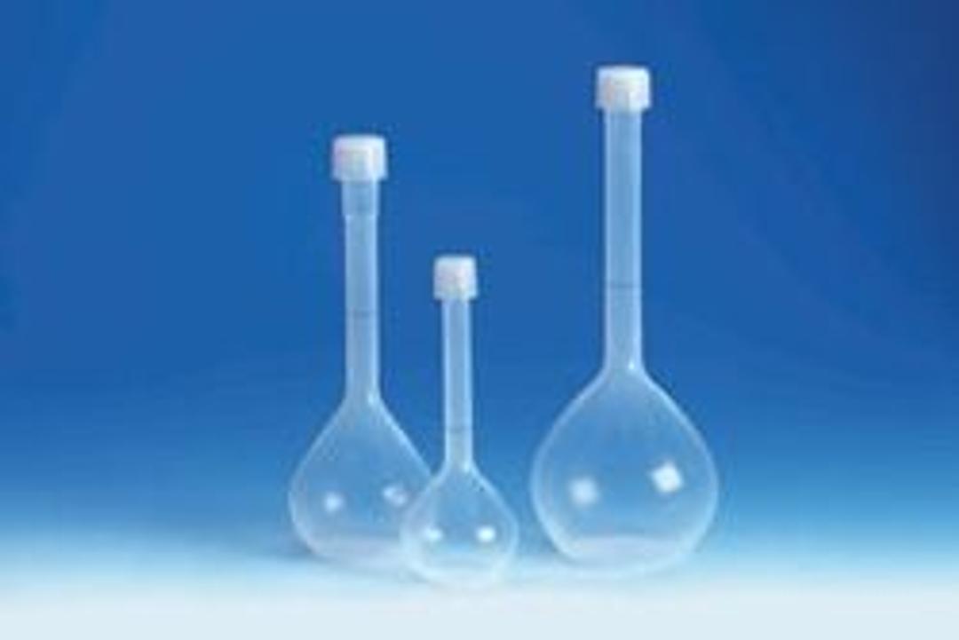 Volumetric flasks, class A, made of PFA plastic - VITLAB GmbH