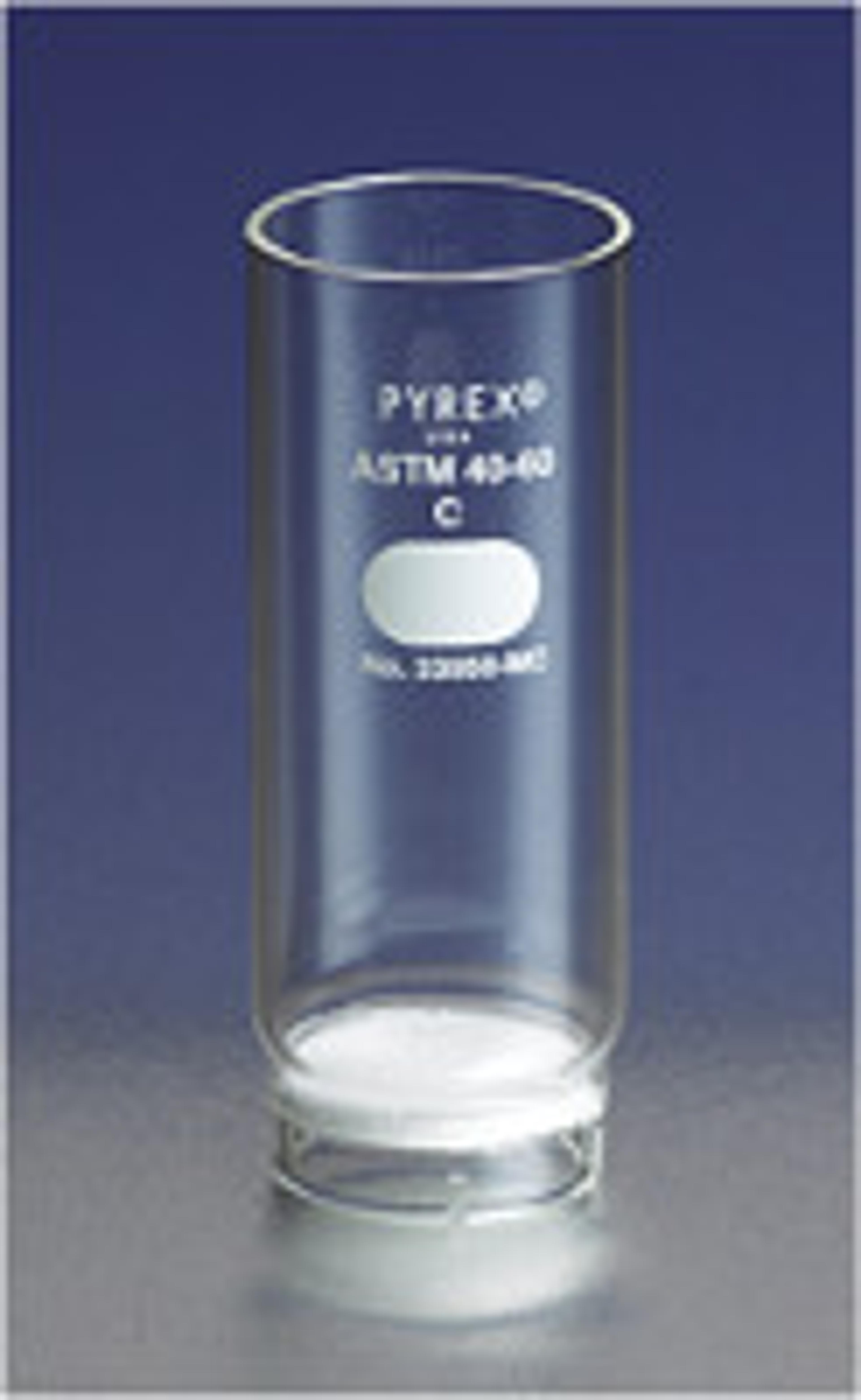 PYREX® 25 mm Diameter Coarse Porosity Fritted Thimble, 85 mm Long - Corning Life Sciences - General Lab