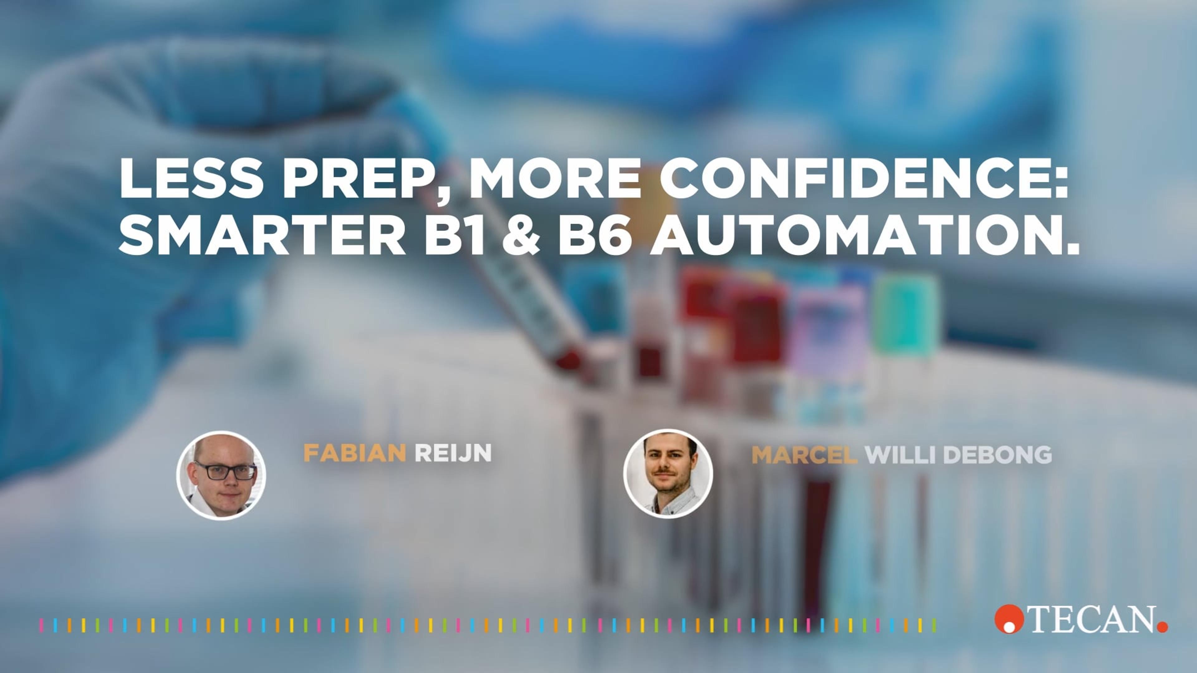 Thumbnail from the Less prep, more confidence: Smarter B1 & B6 Automation webinar