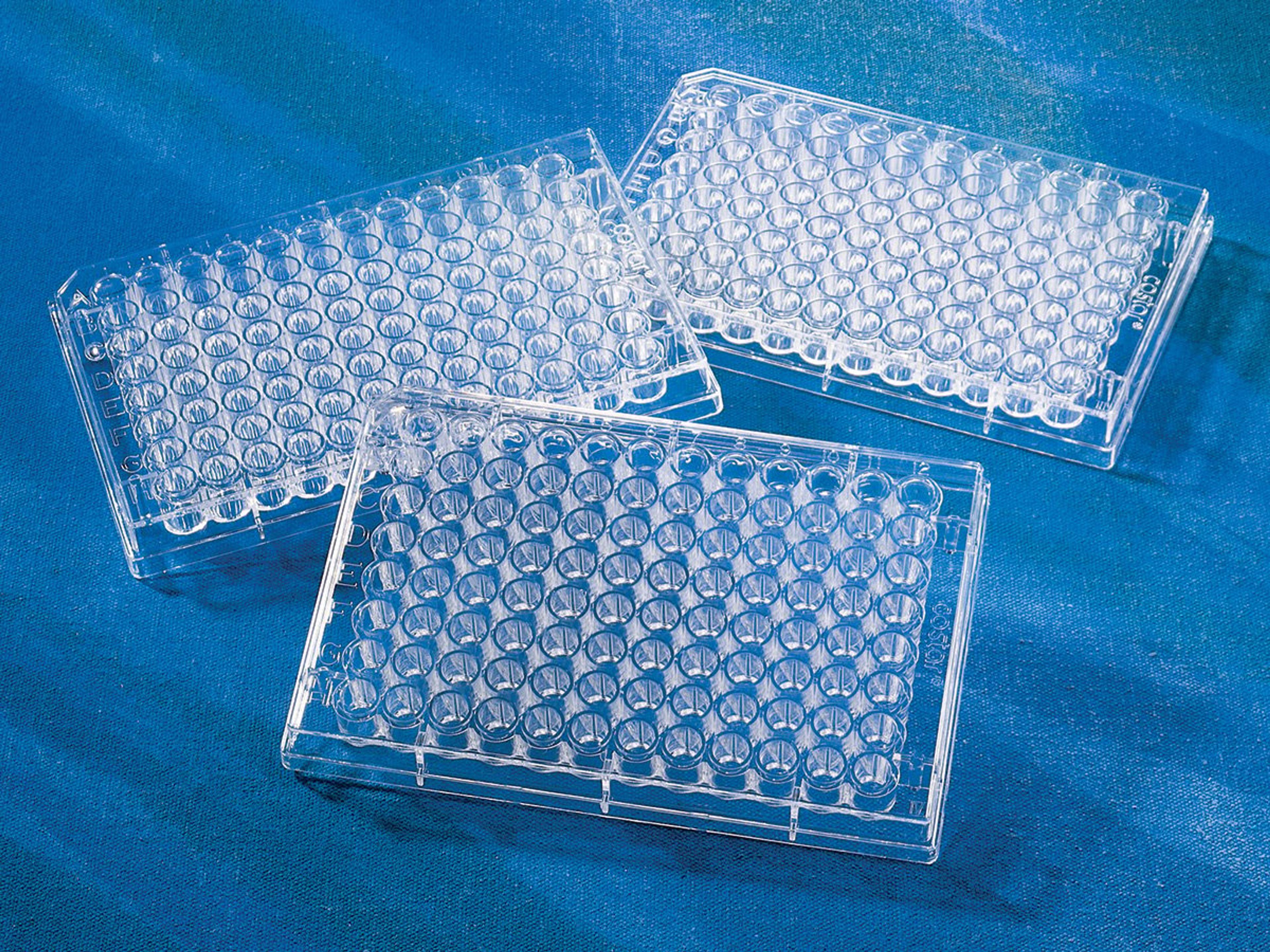 Corning® 96-well Clear Round Bottom TC-treated Microplate, 25 per Bag, without Lid, Sterile - Corning Life Sciences - Life Sciences