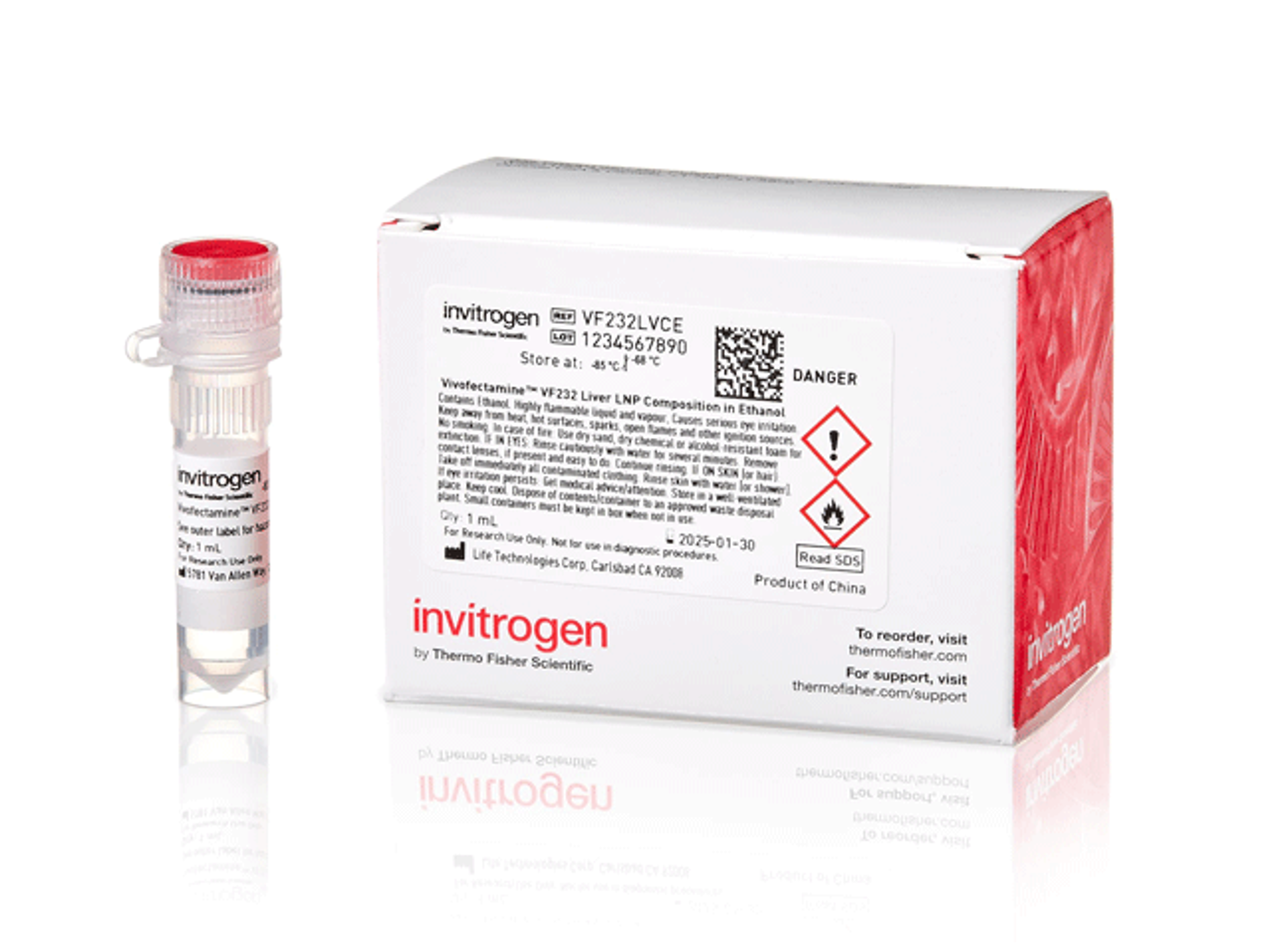 Invitrogen™ Vivofectamine™ VF232 Liver LNP Composition in Ethanol - Thermo Fisher Scientific - Life Sciences