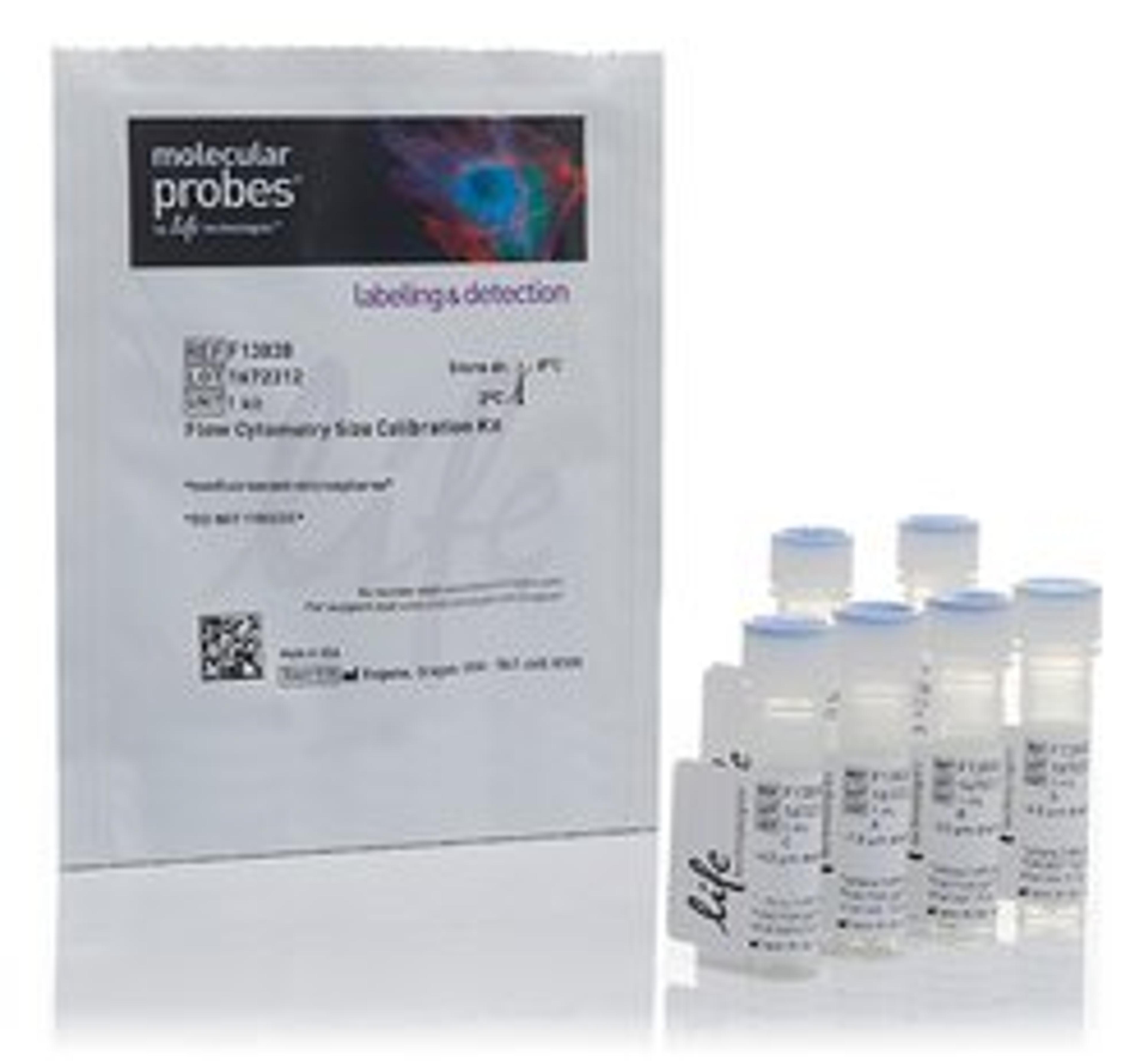 Invitrogen™ Flow Cytometry Size Calibration Kit - Thermo Fisher Scientific - Life Sciences