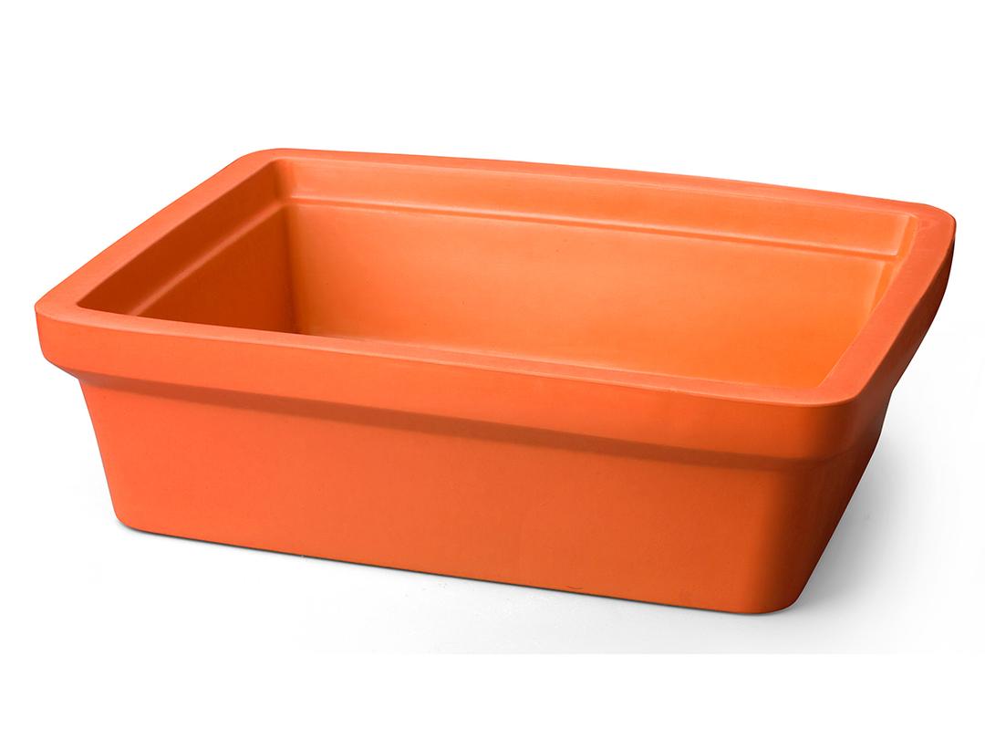 Corning® Ice Pan, Rectangular, Maxi 9L, Orange - Corning Life Sciences