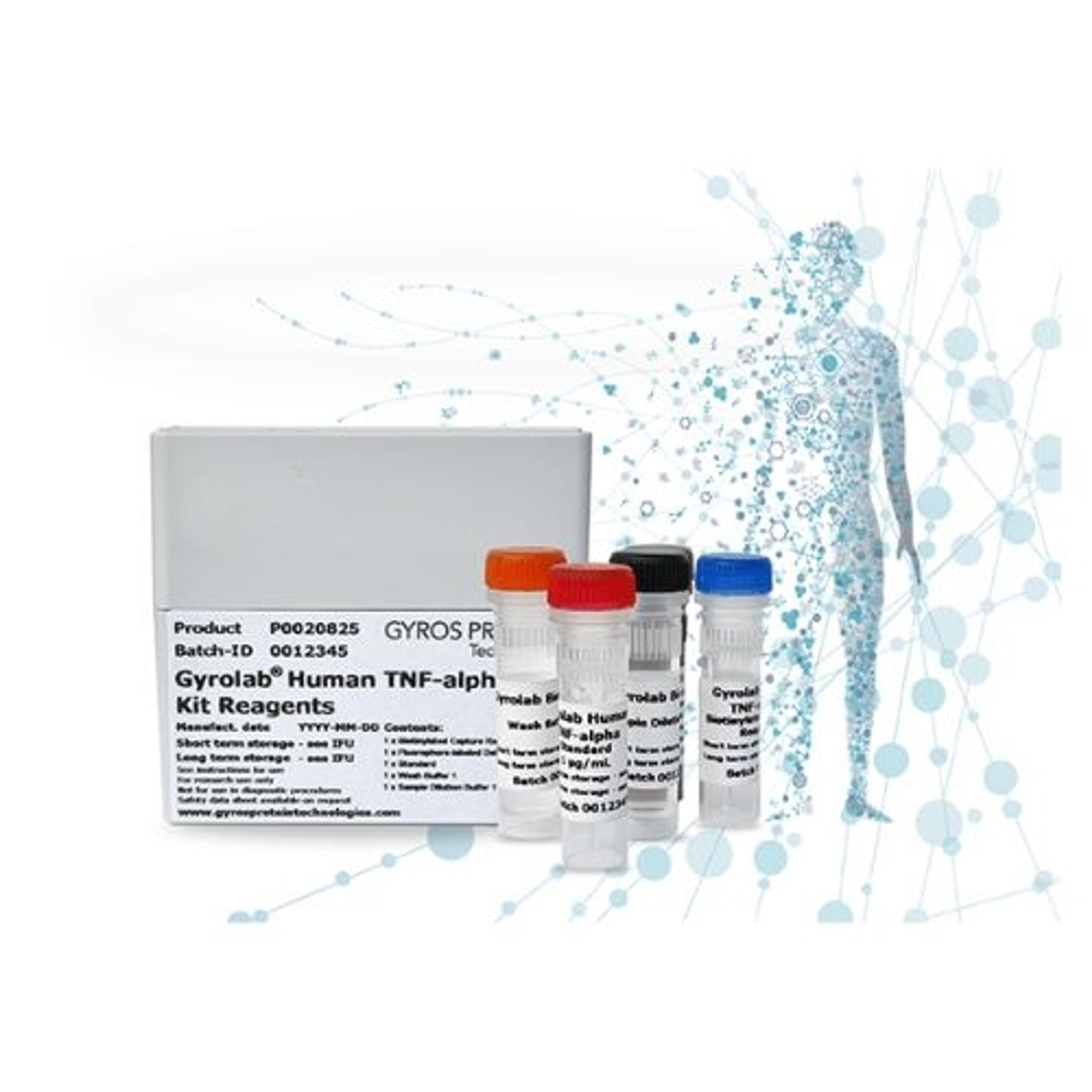 Gyrolab® Human TNF-alpha Kit Reagents - Gyros Protein Technologies - Life Sciences