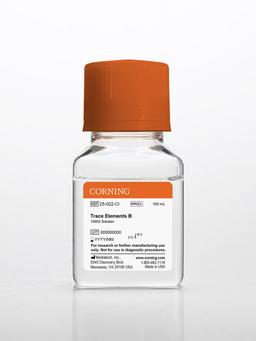 Corning® 100 mL Trace Elements B, 1000x - Corning Life Sciences