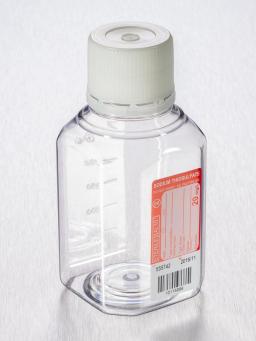 Corning® Gosselin™ Water Sampling Octagonal PET Bottle, 250 mL, Graduated, 20 mg/L Sodium Thiosulfate, 31 mm Tamper-evident Cap, Sterile, 24/Pack, 144/Case - Corning Life Sciences