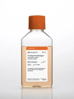 Corning® 500 mL transfectagro™ Reduced-serum Medium, [+] HEPES, glutagro™, and sodium pyruvate - Corning Life Sciences