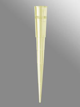 Axygen® 200 µL Pipet Tips, Graduated, Hinged Rack, Yellow, 96 Tips/Rack, 10 Racks/Pack, 5 Packs/Case - Corning Life Sciences