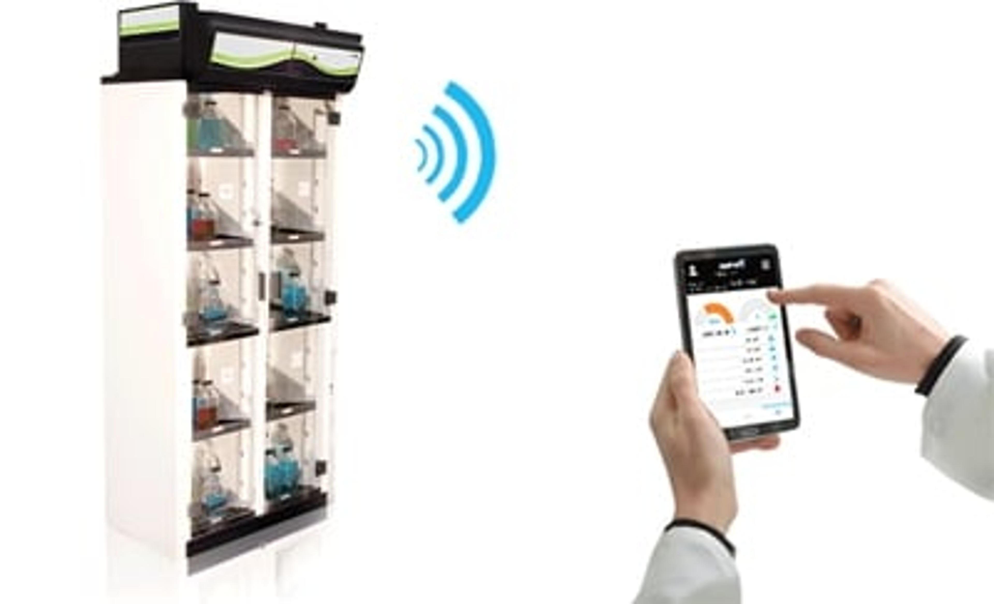 Captair Smart Filtered Chemical Storage Cabinet - Erlab - General Lab