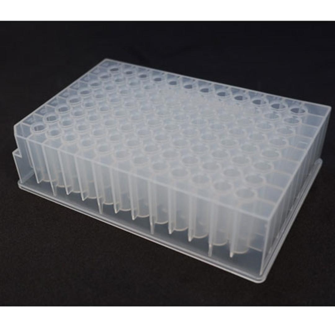 1.0mL 96 round wells, 'V' Bottom. Low profile (1R96-322VLP) - Irish Life Sciences - Life Sciences