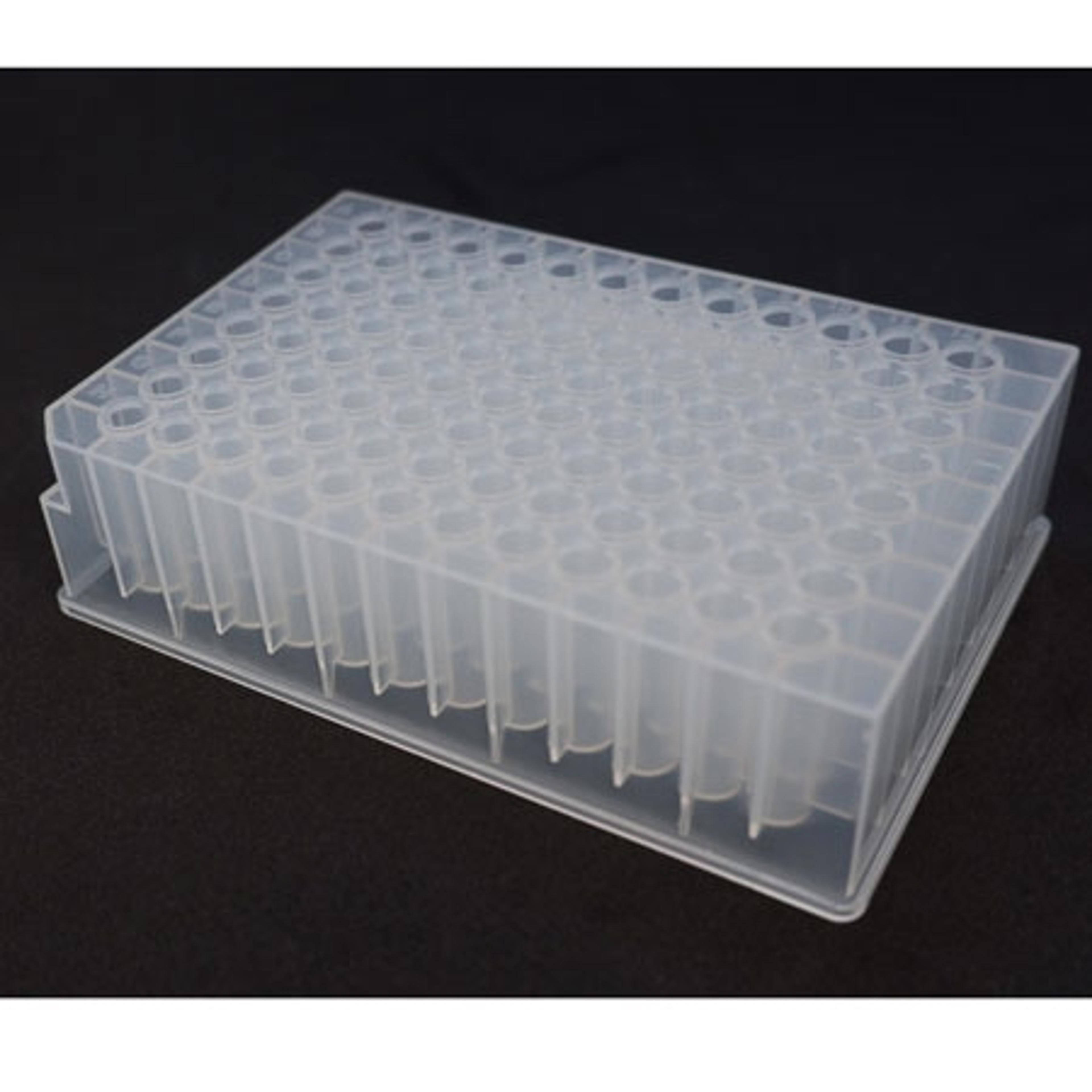 1.0mL 96 round wells, 'V' Bottom. Low profile (1R96-322VLP) - Irish Life Sciences - Life Sciences