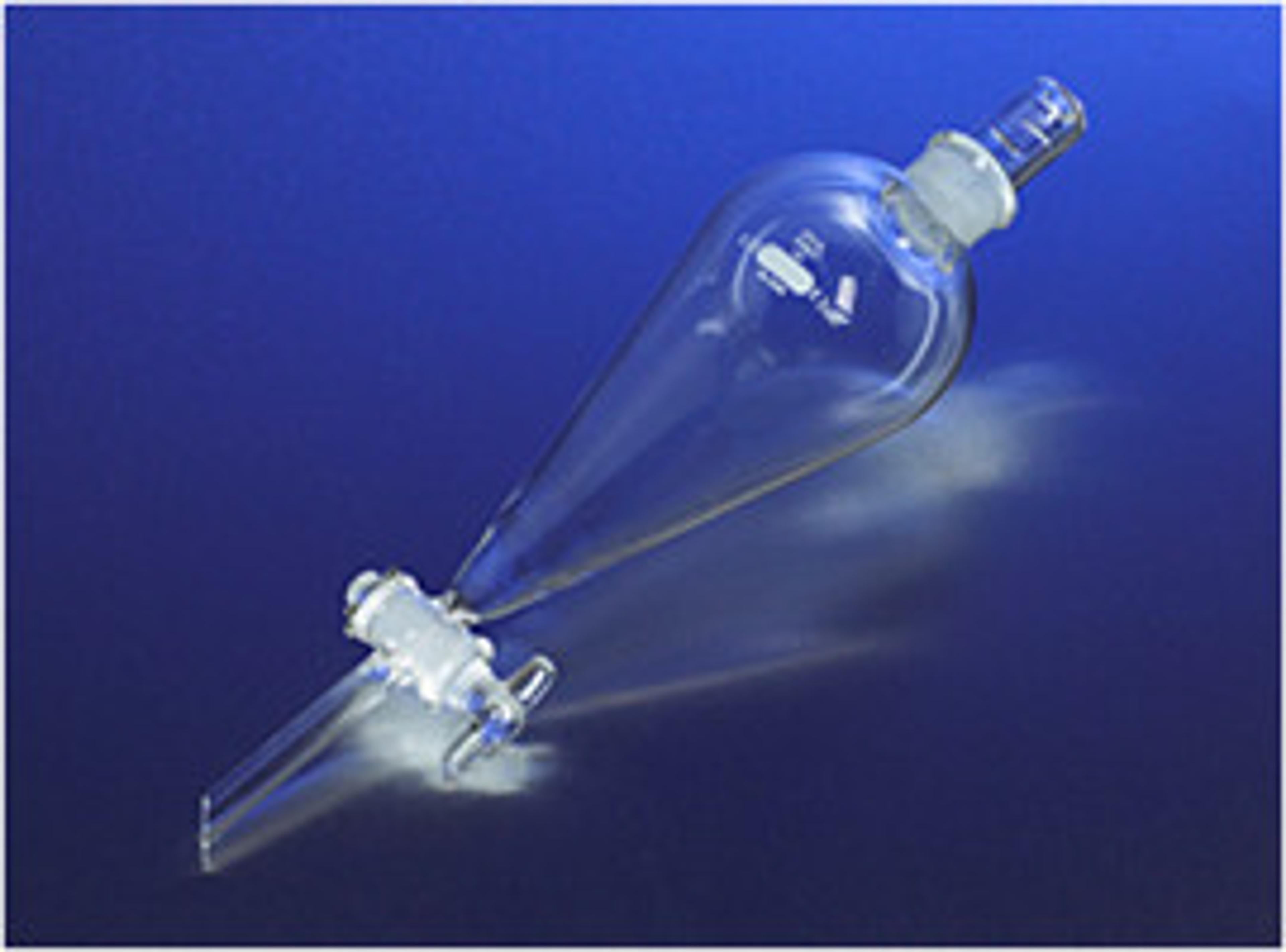 PYREX® 6L Squibb Glass Separatory Funnel, Glass Standard Taper Stopper and Standard Taper Stopcock - Corning Life Sciences - General Lab