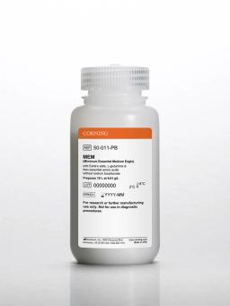 Corning® 10L MEM (Minimum Essential Medium), Powder - Corning Life Sciences