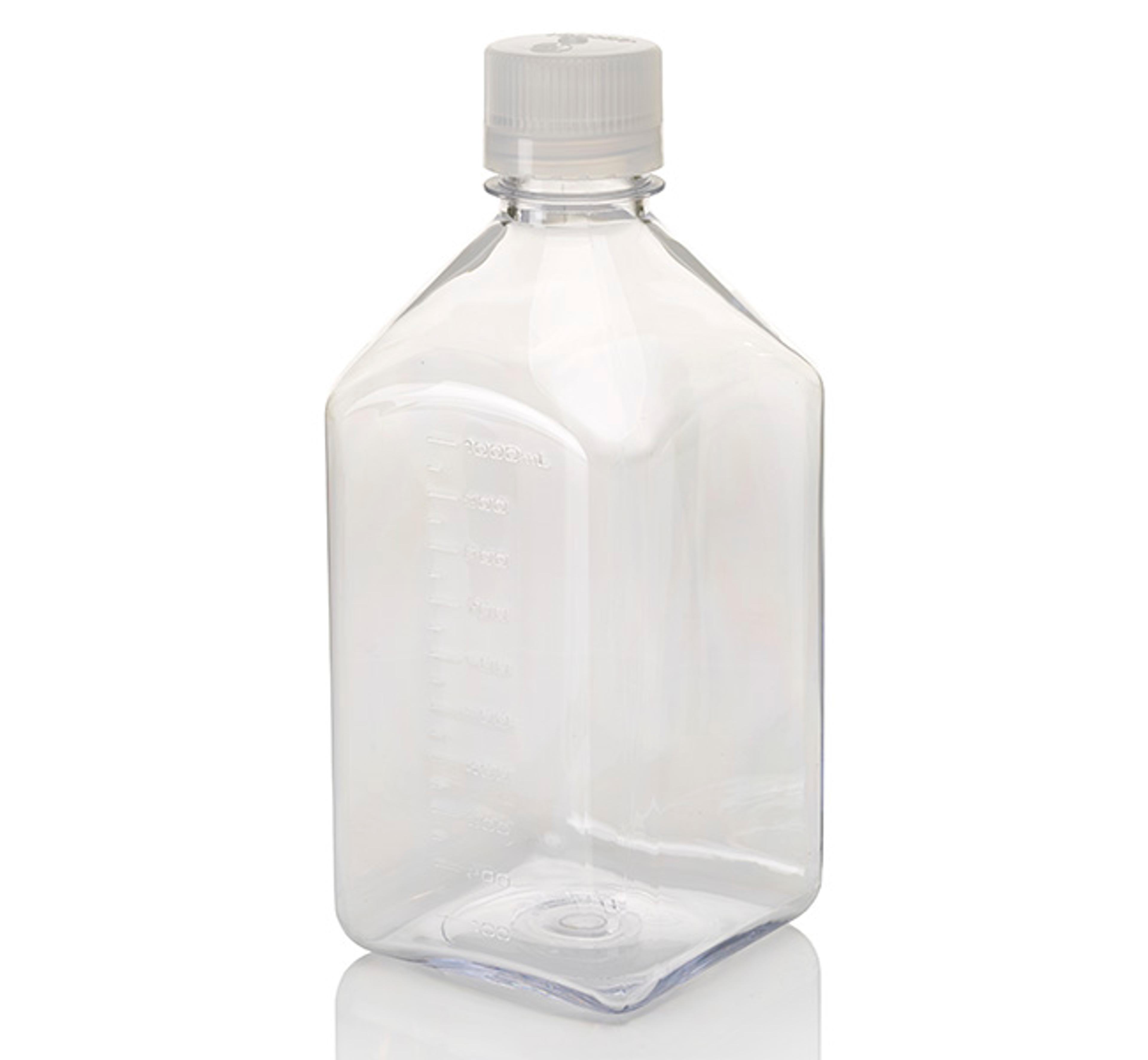 Nalgene™ Square Polycarbonate Bottles with Closure - Thermo Fisher Scientific - General Lab