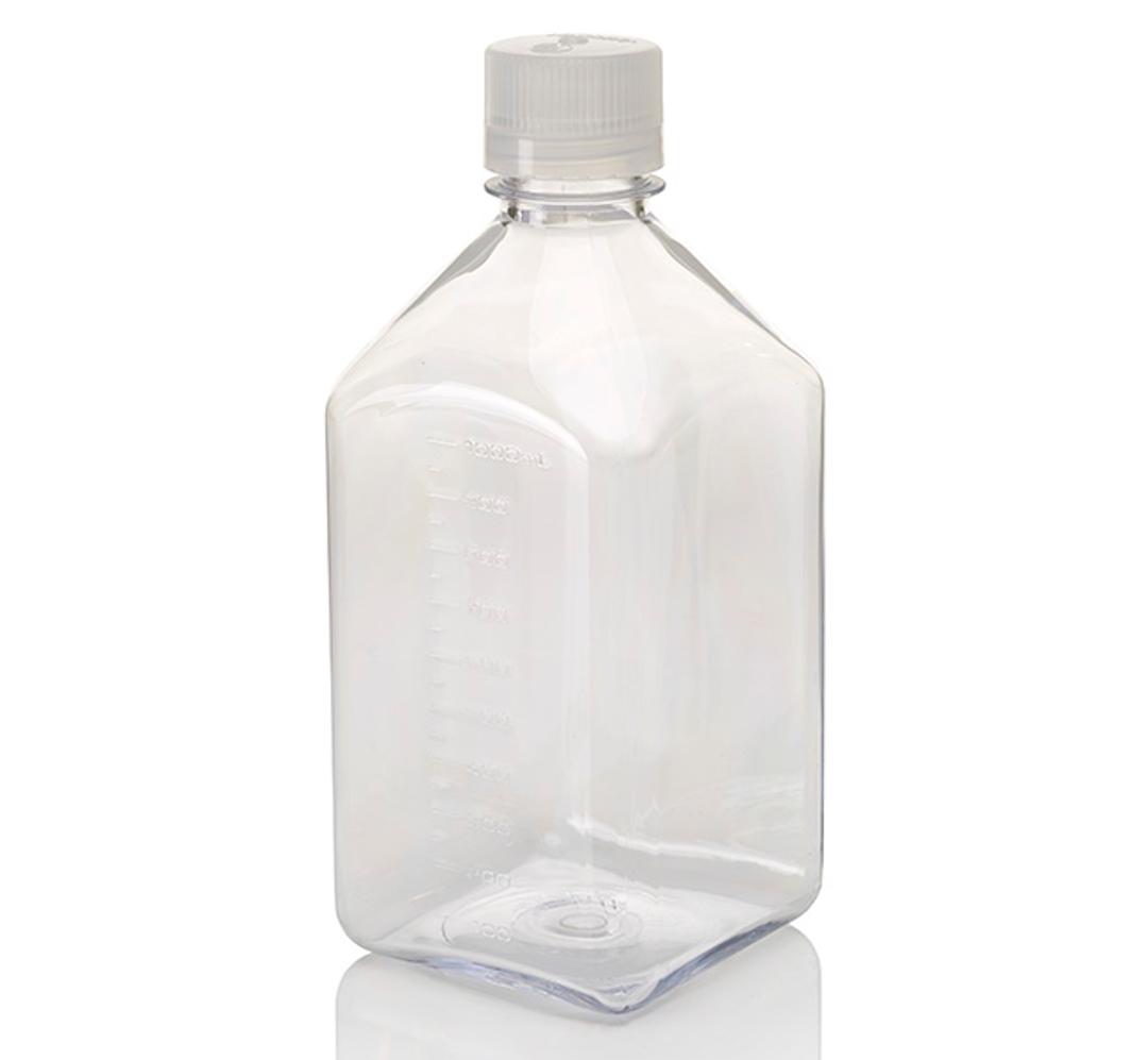 Nalgene™ Square Polycarbonate Bottles with Closure - Thermo Fisher Scientific - General Lab