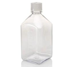 Nalgene™ Square Polycarbonate Bottles with Closure - Thermo Fisher Scientific - General Lab