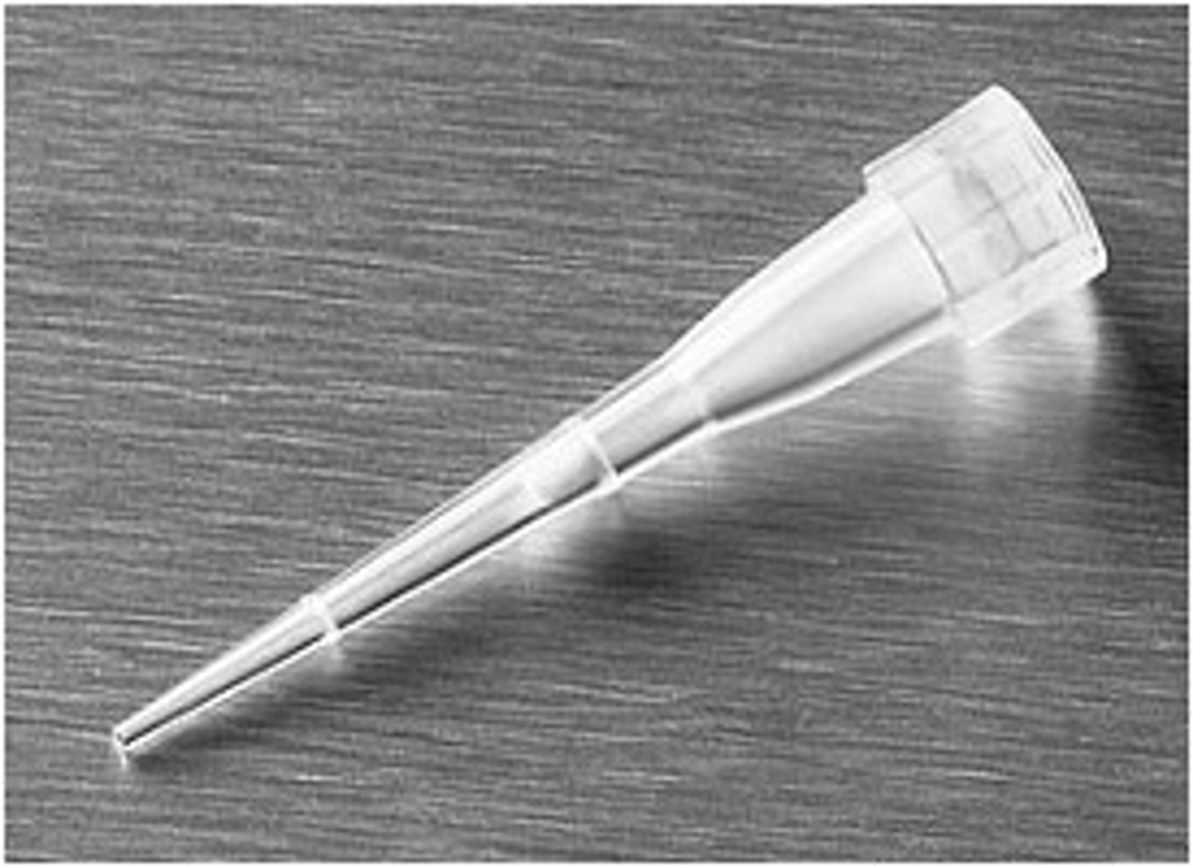Corning® 0.1-2.0 µL Filtered IsoTip™ Universal Fit Racked Pipet Tips (Fits Gilson® Pipettors or Other Popular Ultra-Micropipettors), Graduated, Natural, Sterile, 10 Racks/Case, 960 Tips/Case - Corning Life Sciences - General Lab