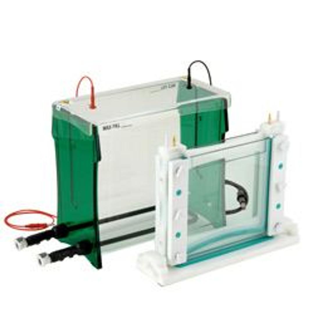 TV400Y Standard & TV400YK Cooled Twin-Plate Maxi-Gel Electrophoresis Units - Scie-Plas Ltd - Life Sciences