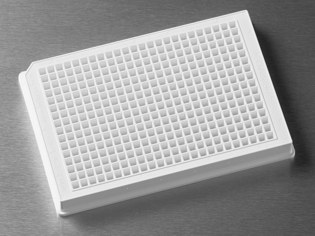 Corning® 384-well Low Volume White Round Bottom Polystyrene Not Treated Microplate, 10 per Bag, without Lid, Nonsterile - Corning Life Sciences - Life Sciences